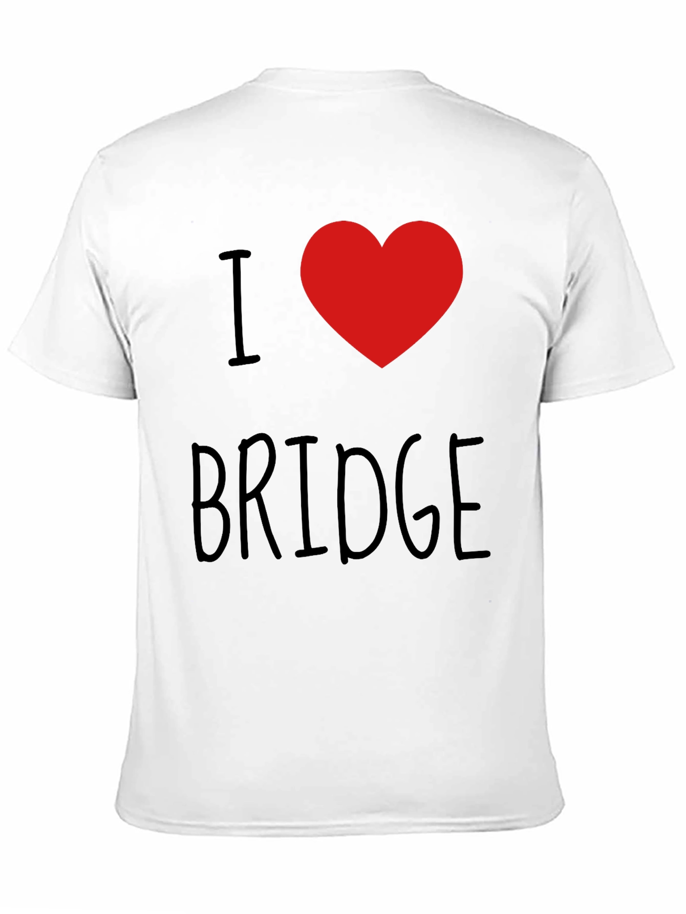 Black I Heart Bridge - Men's Graphic Tee view 11