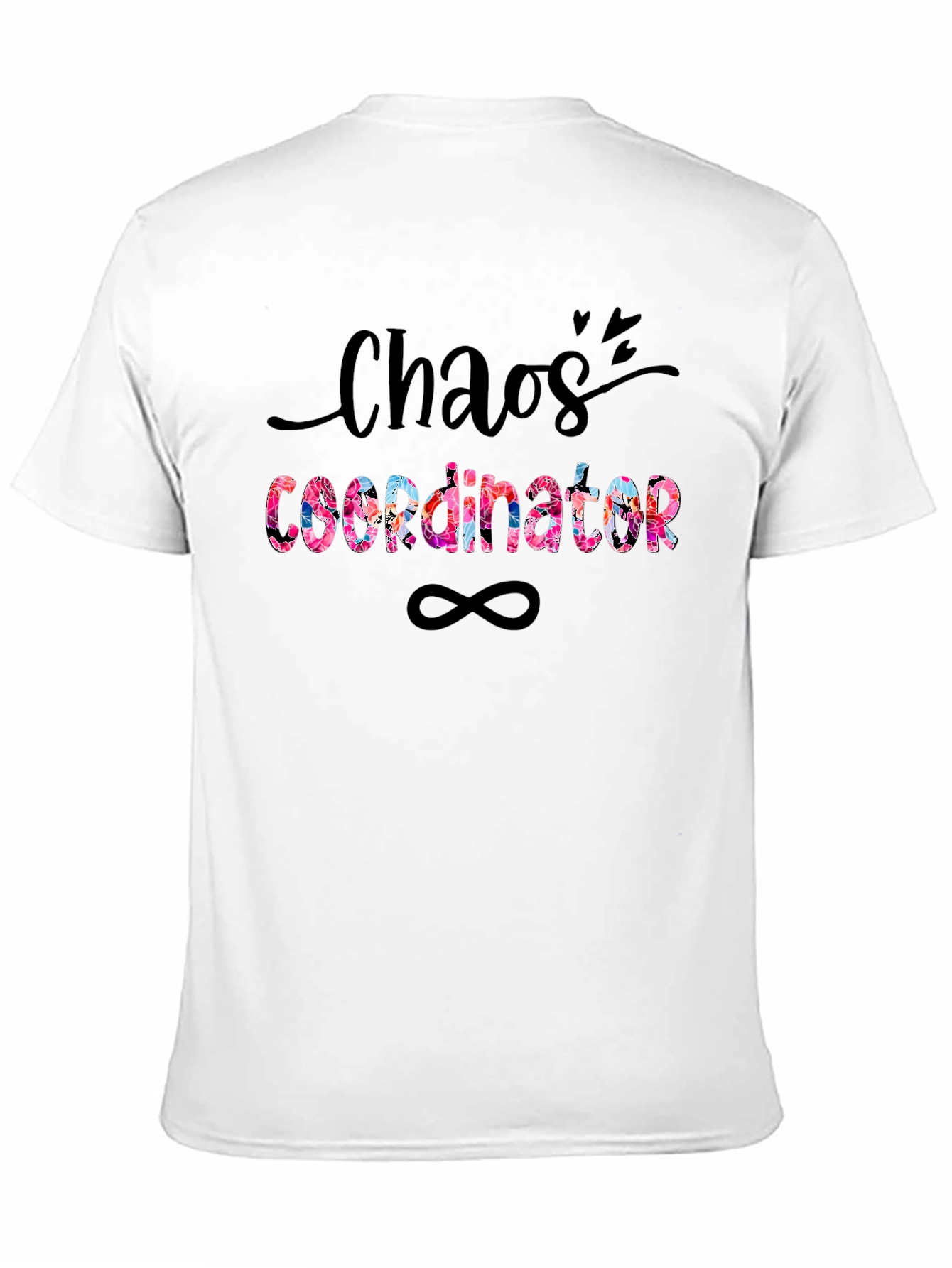 Black Chaos Coordinator Graphic T-Shirt view 11