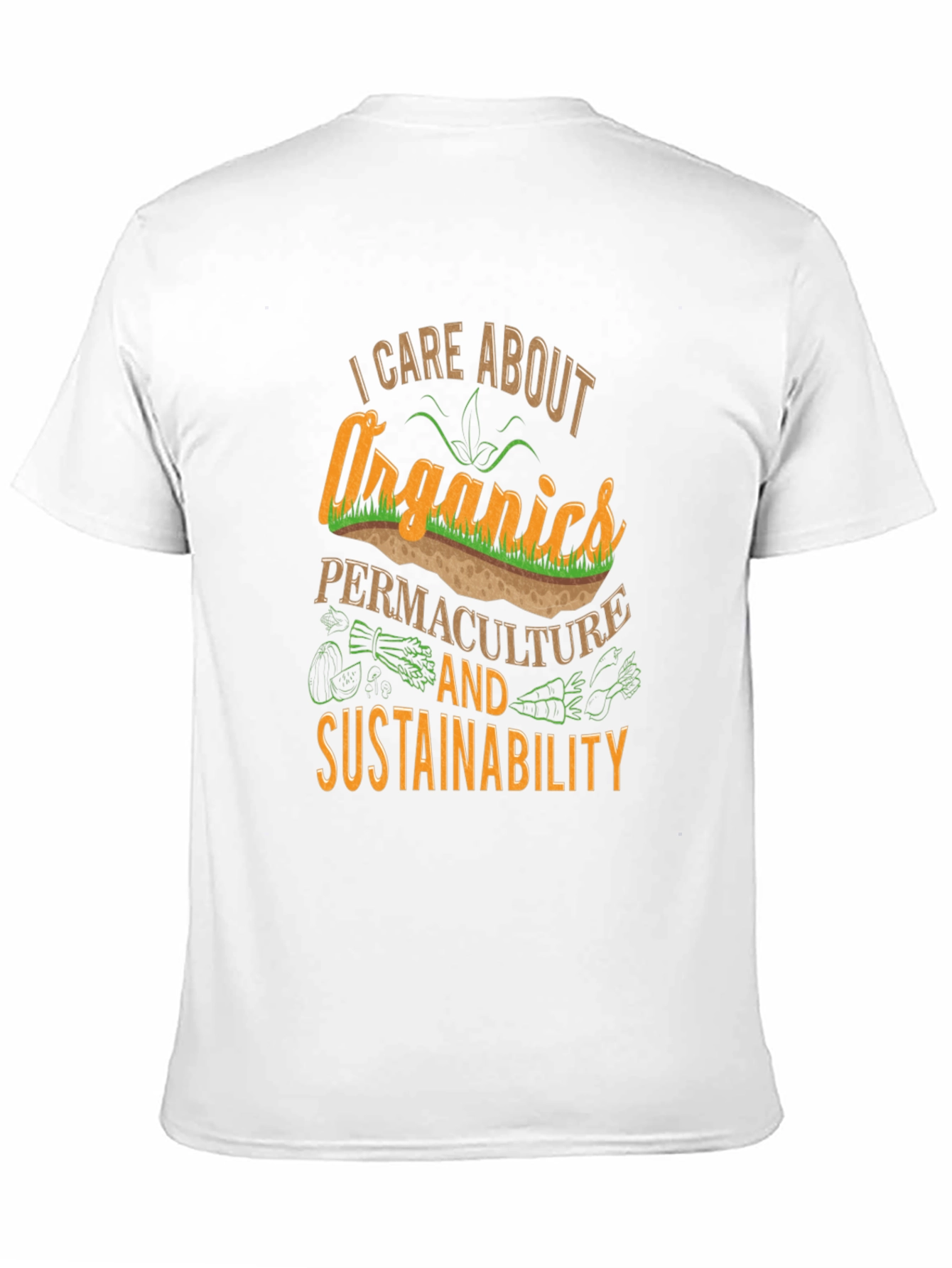 Organics Permaculture Sustainability Graphic Tee - 11