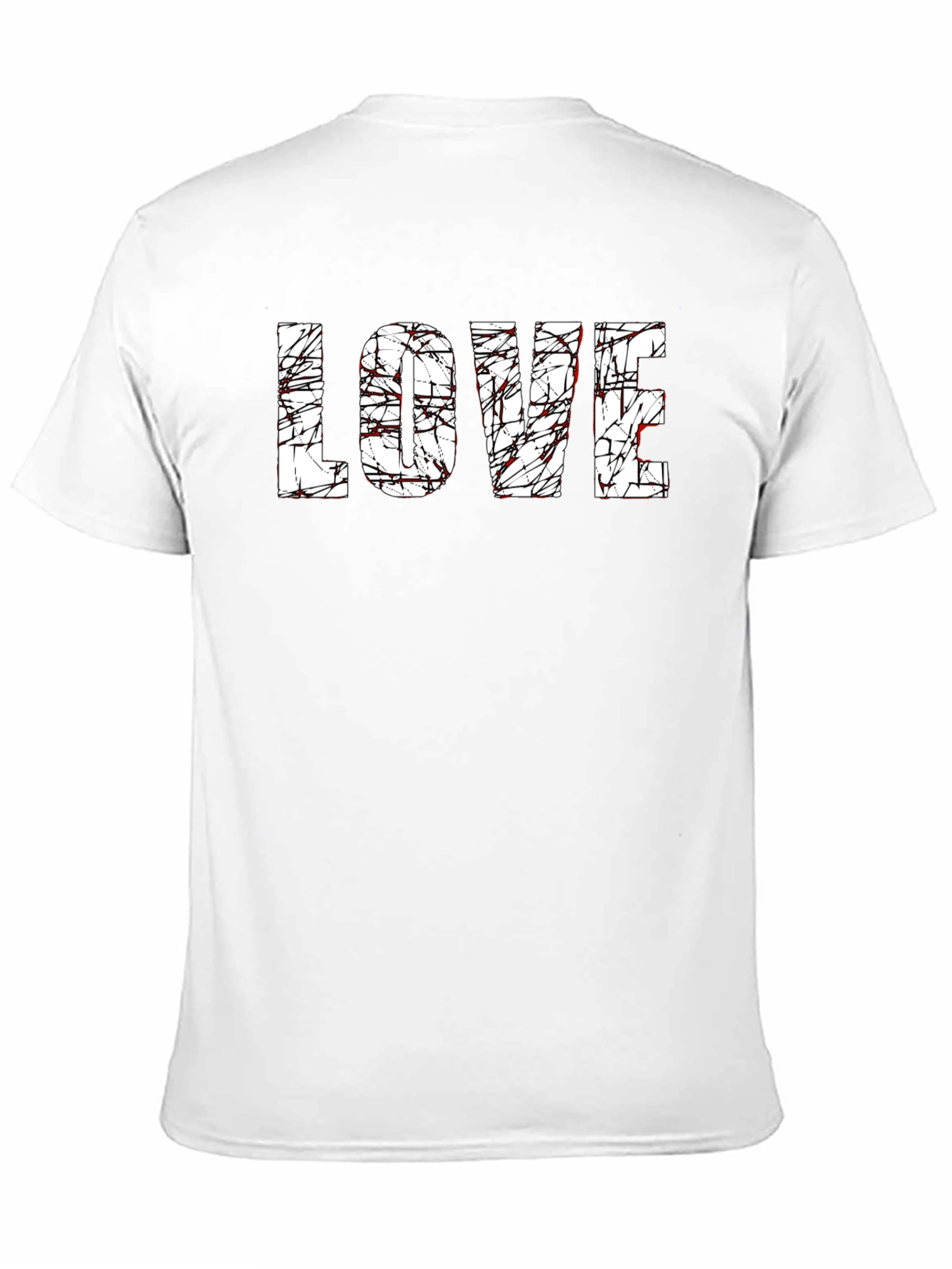 Black Bloody Love Graphic T-Shirt - Dark Humor Tee view 11