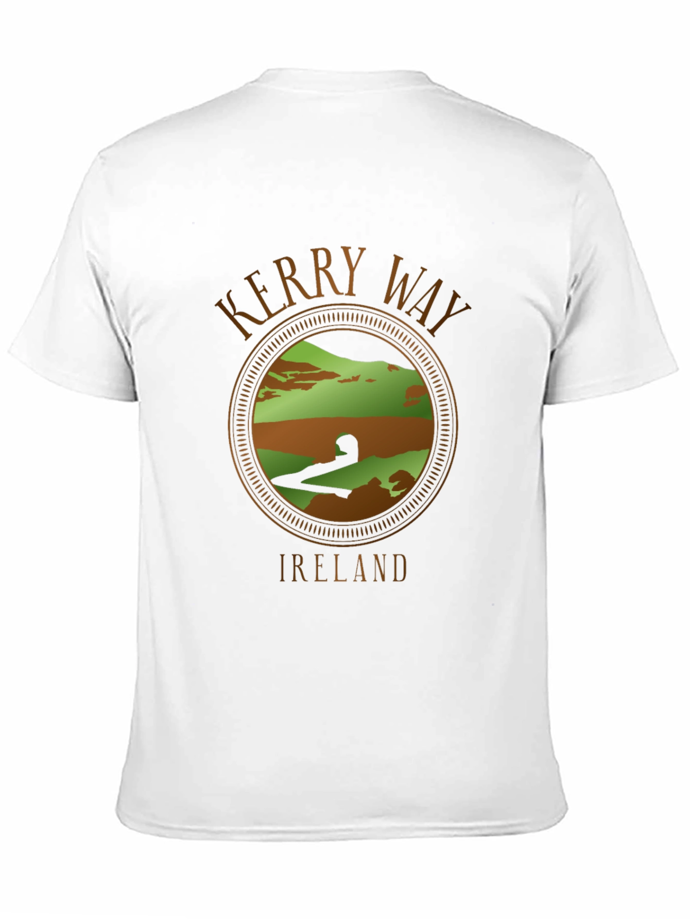 Black Kerry Way Ireland Graphic T-Shirt view 11
