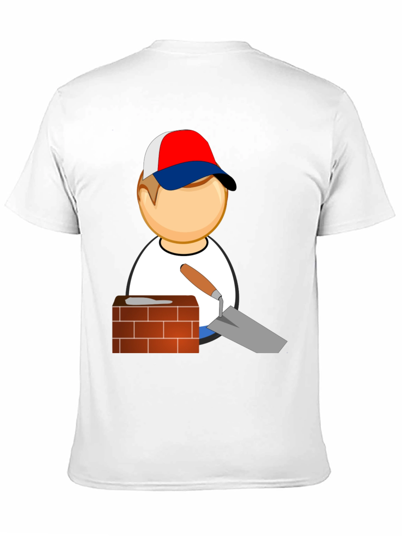 Black Masonry T-Shirt - Bricklayer Graphic Tee view 11