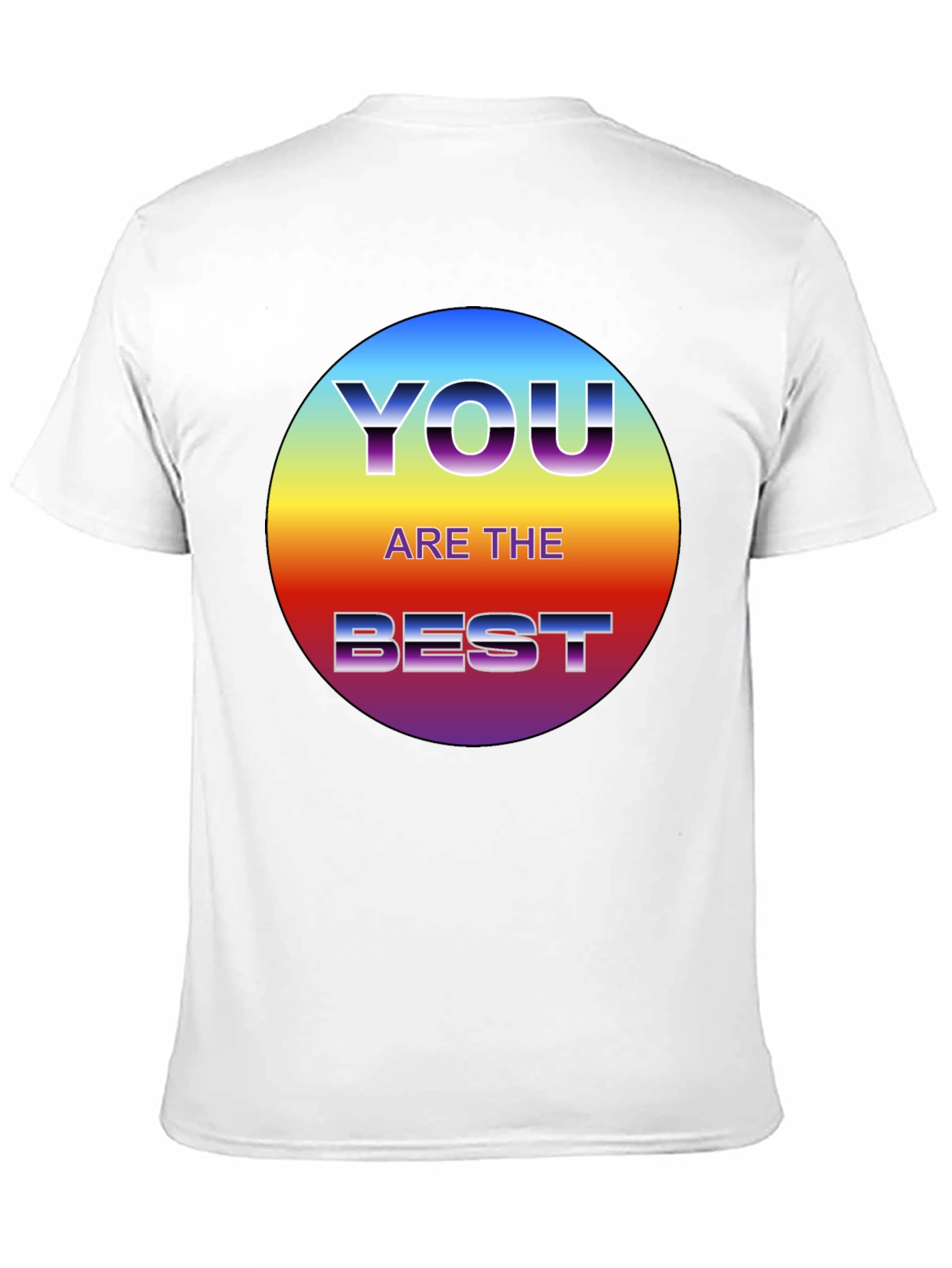 Black You Are The Best Graphic T-Shirt - Black view 11