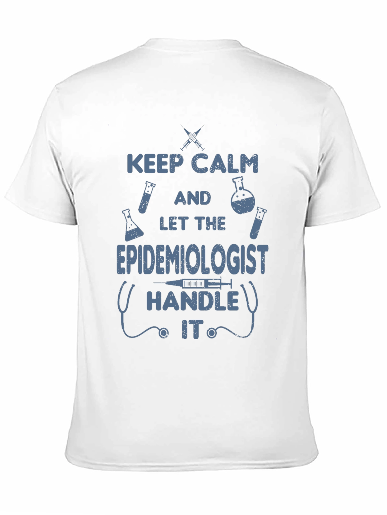 Black Epidemiologist T-Shirt - Keep Calm and Handle It view 11