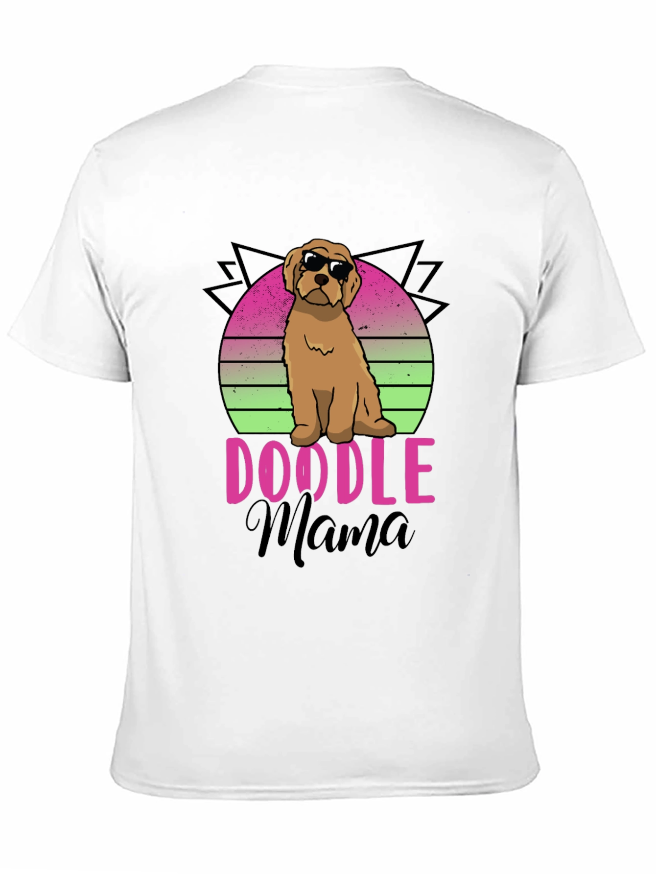 Black Doodle Mama T-Shirt - Cute Dog Lover Tee view 11