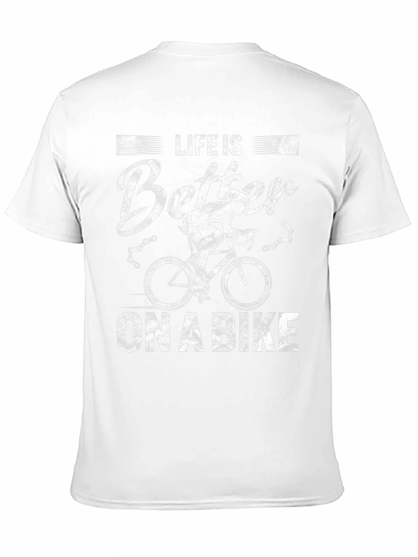 Black Life is Better on a Bike T-Shirt view 11