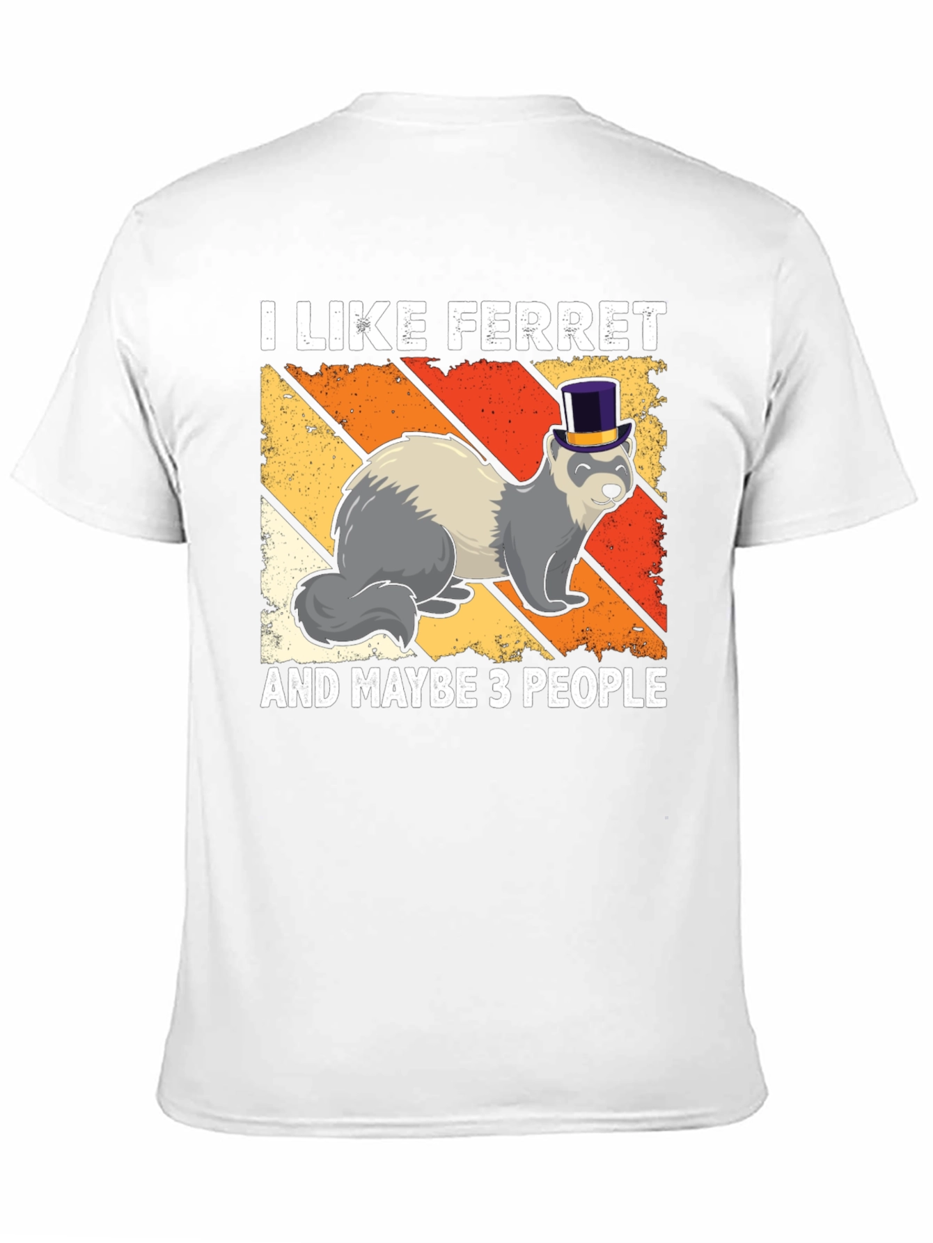 Black I Like Ferrets T-Shirt Funny Pet Lover Tee view 11