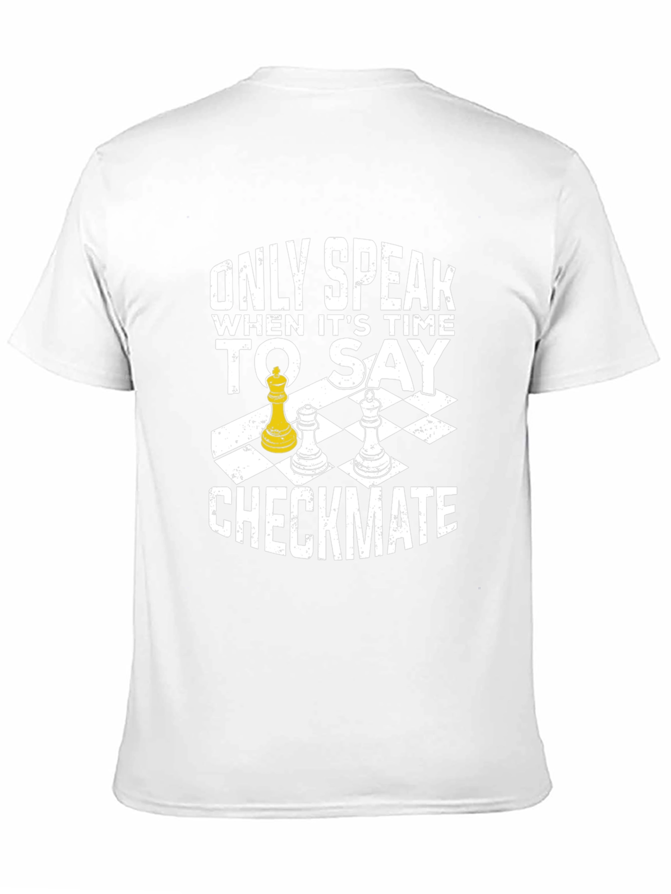 Black Chess Checkmate Graphic Tee - Strategy & Wit view 11