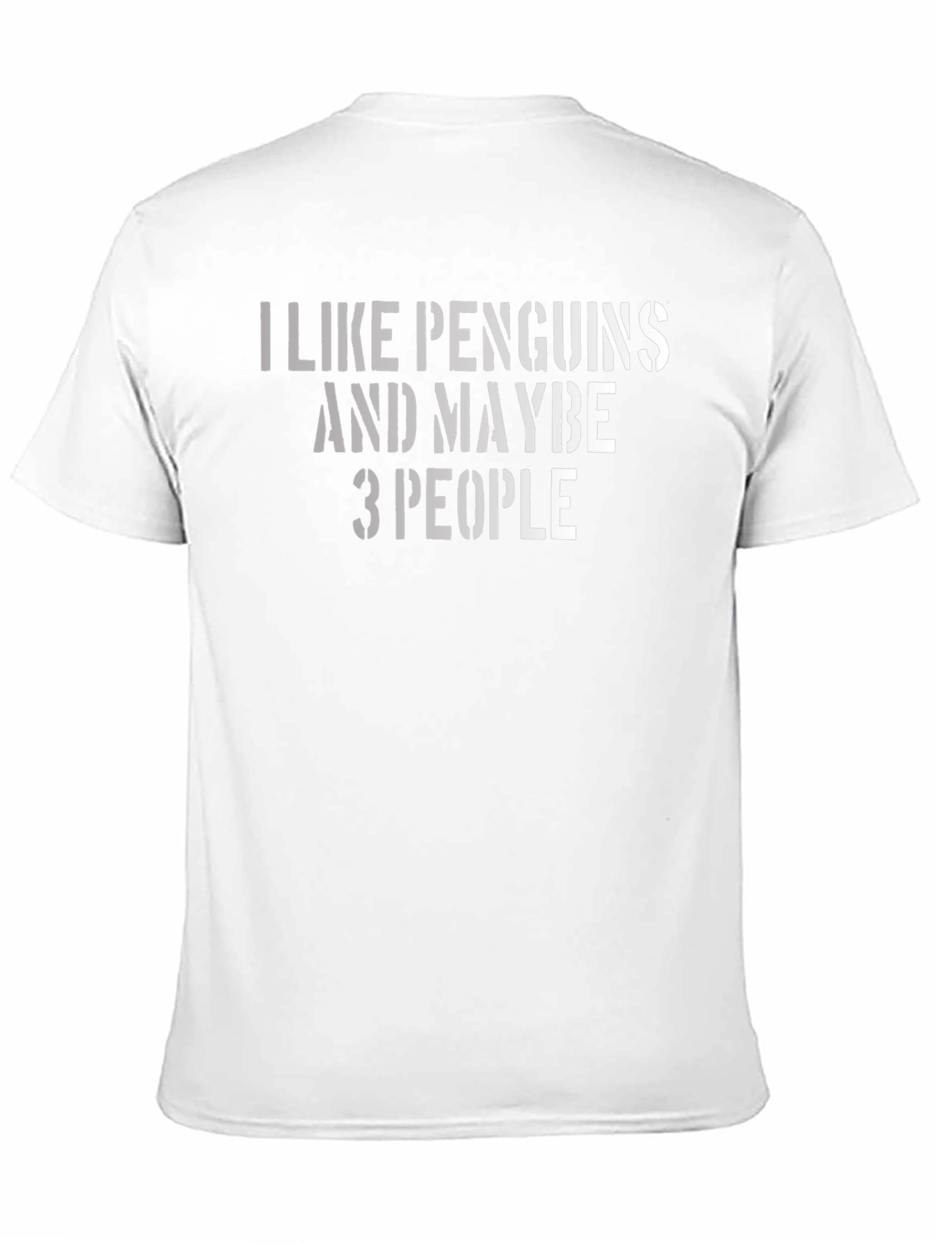 Black Penguins & Maybe 3 People Graphic Tee view 11