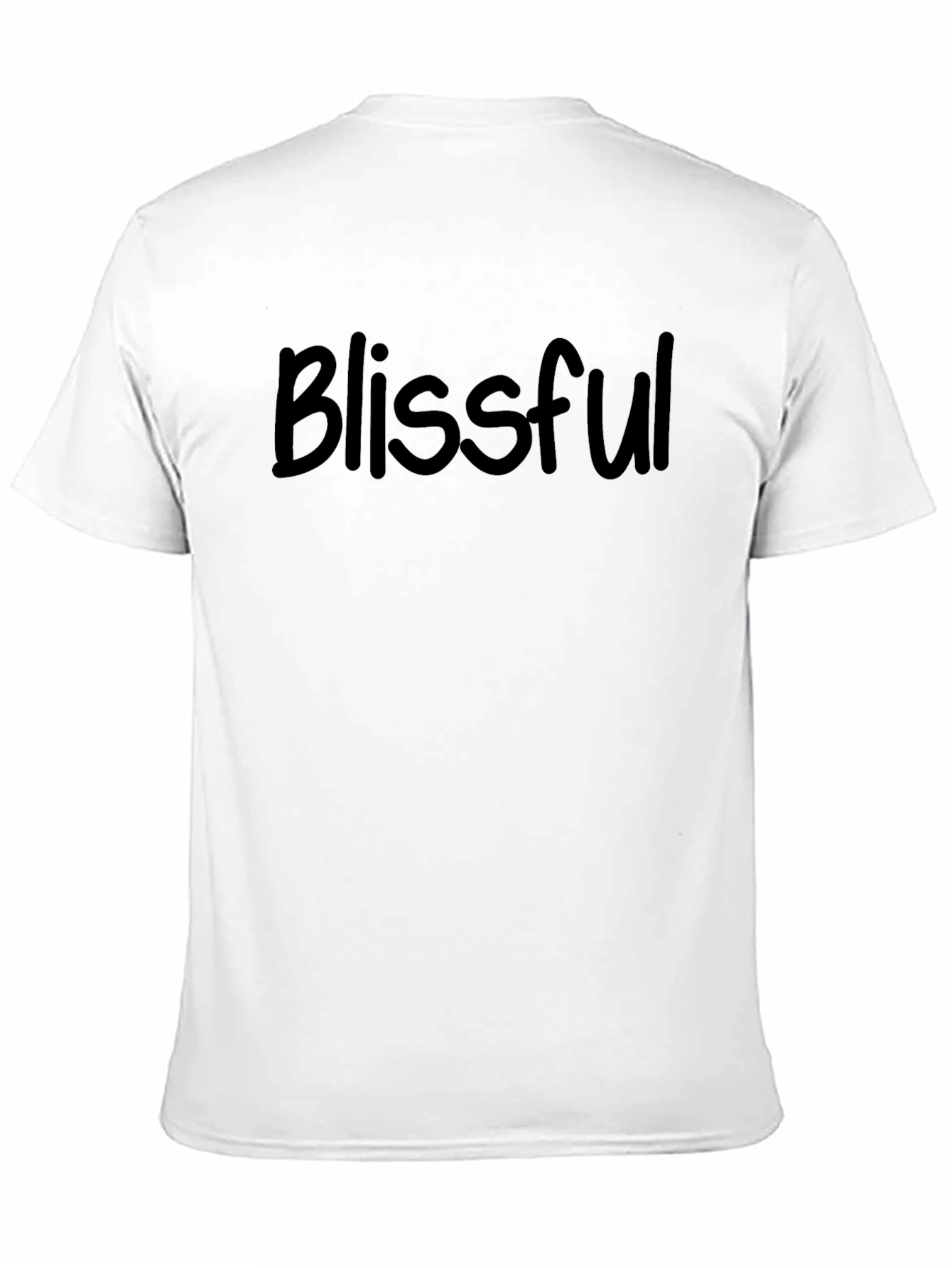 Black Blissful Black T-Shirt - Stylish & Comfortable view 11