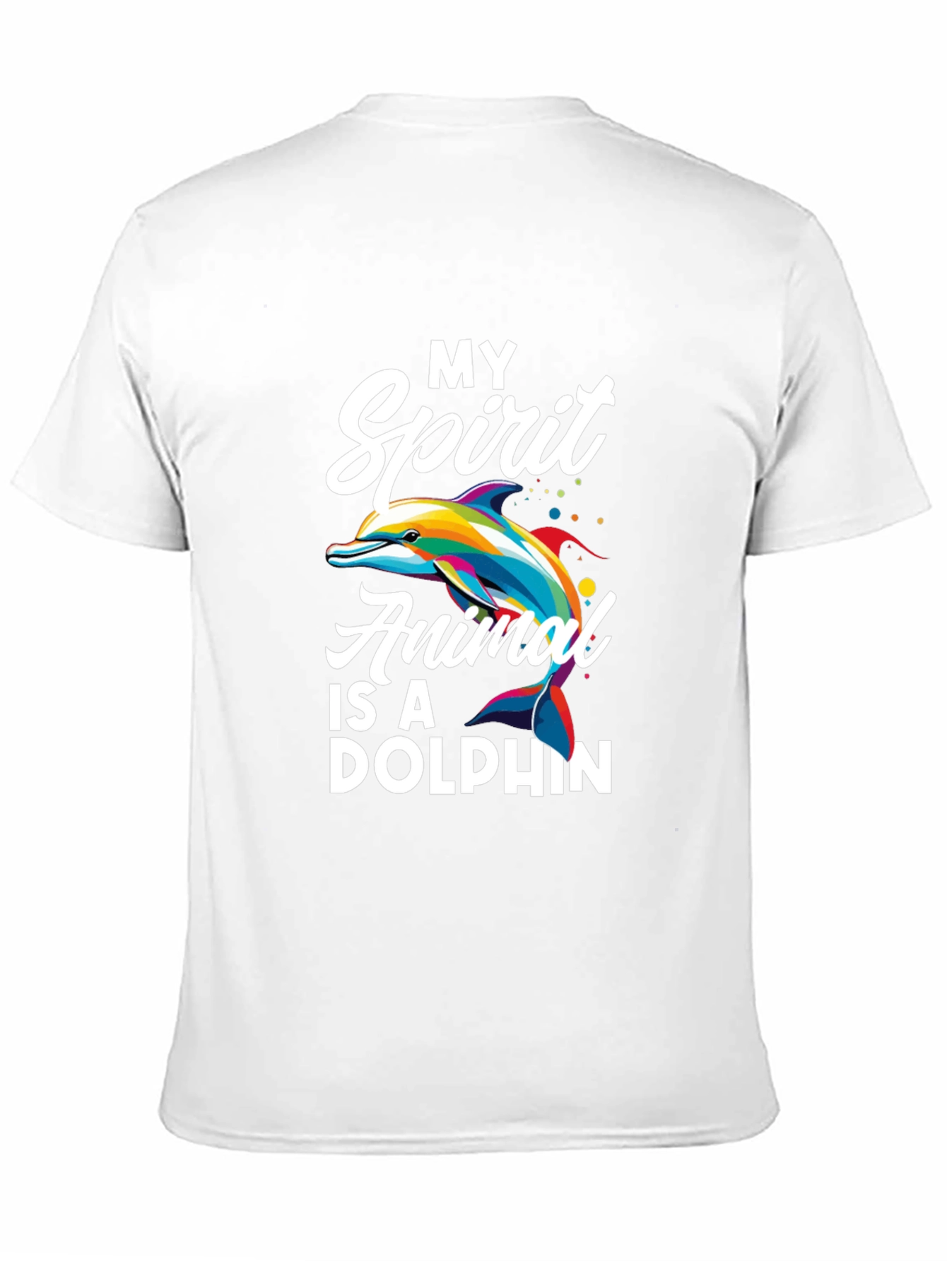 My Spirit Animal is a Dolphin Graphic Tee - 11