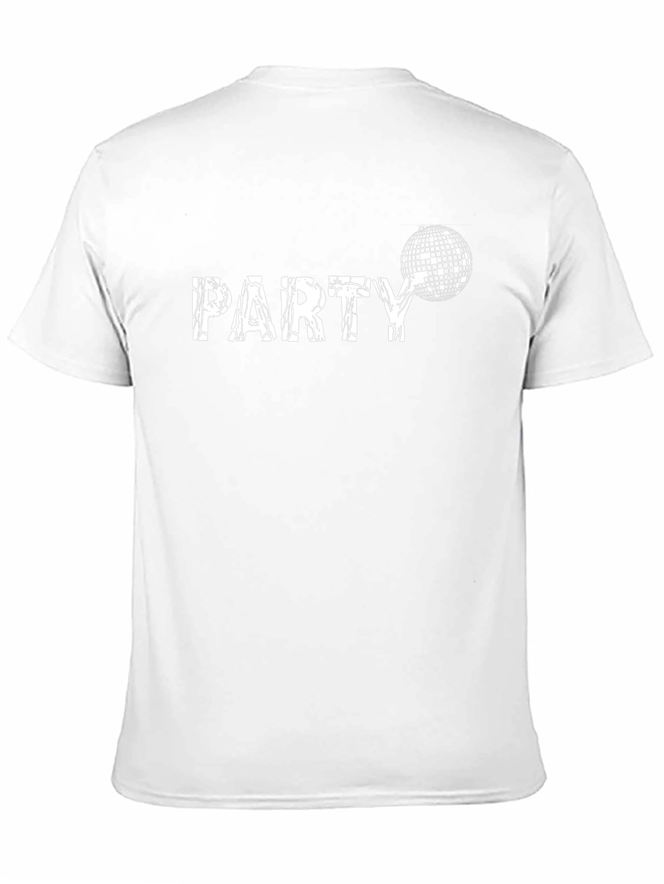 Black Party Disco Ball T-Shirt - Fun Night Out Tee view 11
