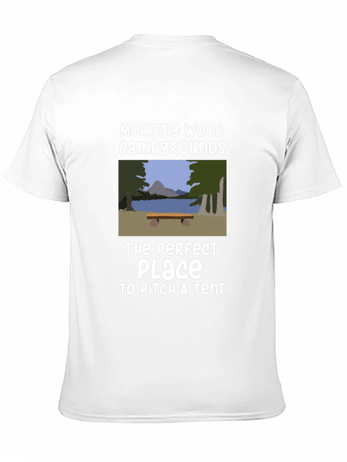 Black Morning Wood Campgrounds T-Shirt view 11