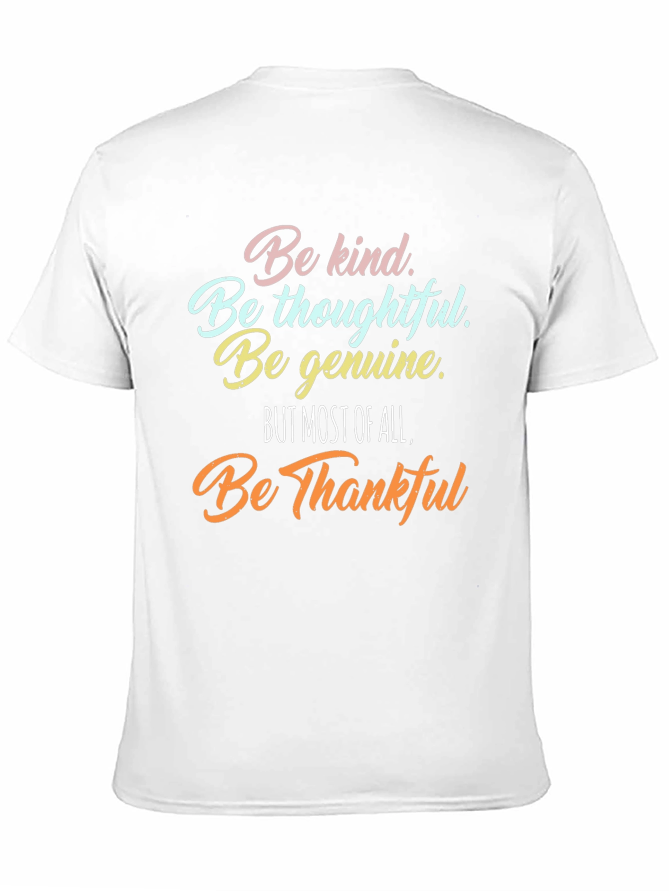 Black Kind Thoughtful Genuine Thankful T-Shirt view 11