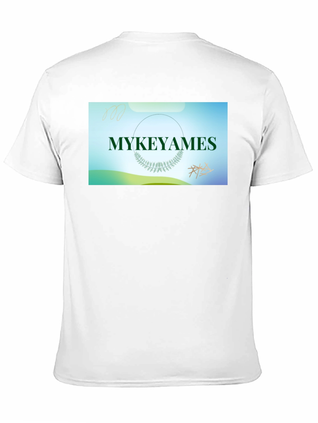 Black Mykeyames Graphic Tee - Trendy Casual Wear view 11