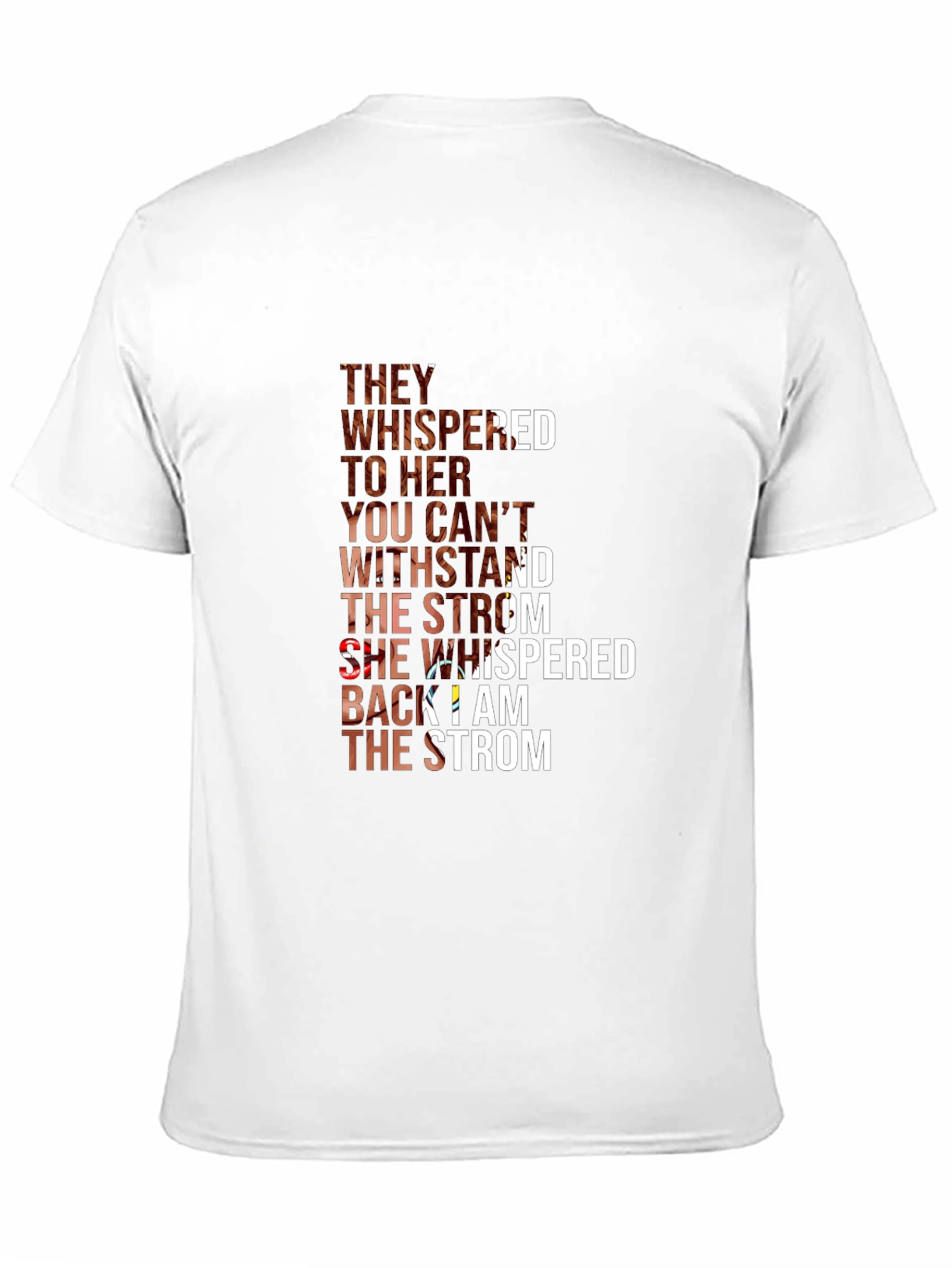 Black Empowering 'I Am The Storm' Graphic Tee view 11