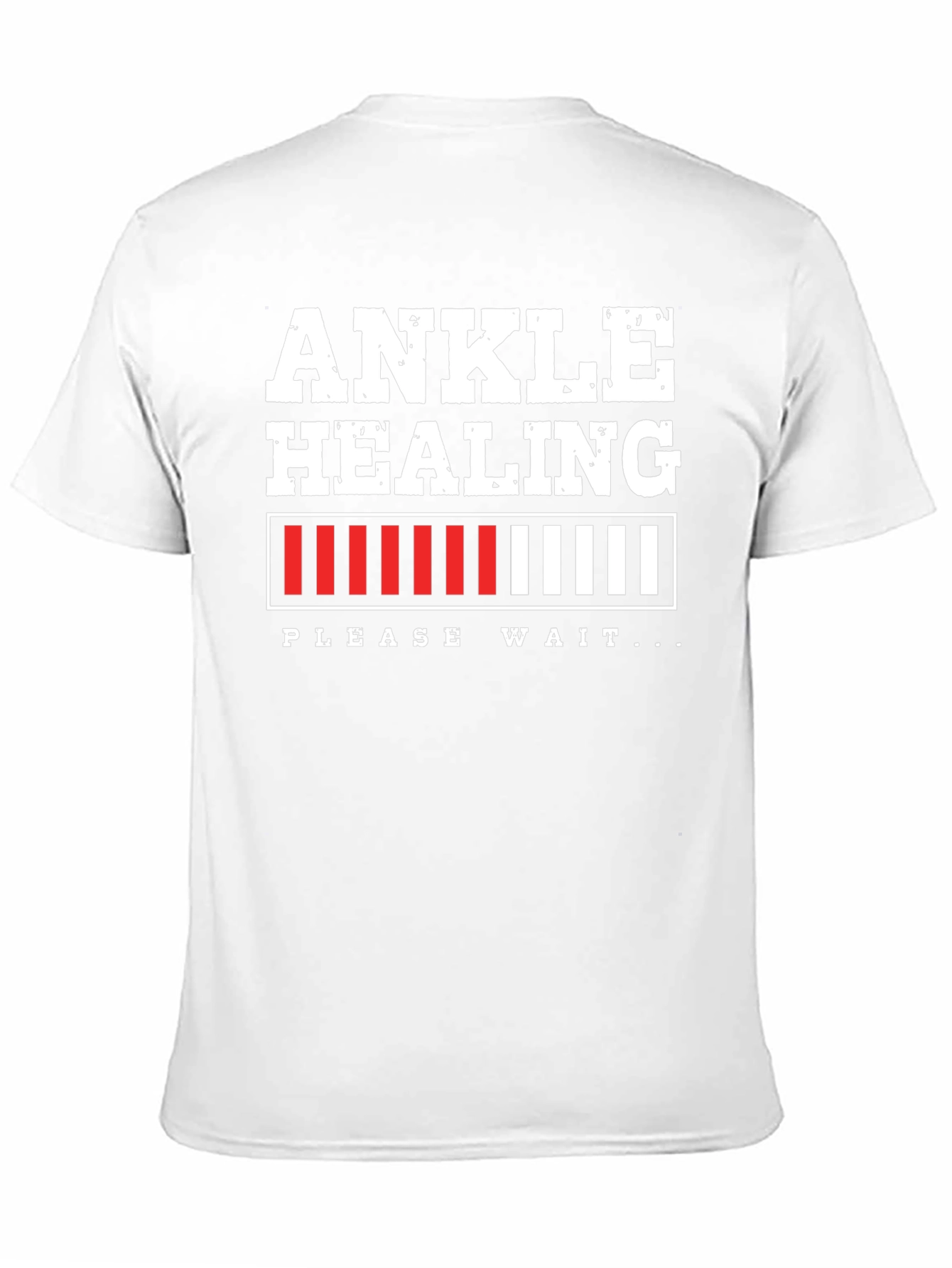 Black Ankle Healing Loading T-Shirt view 11