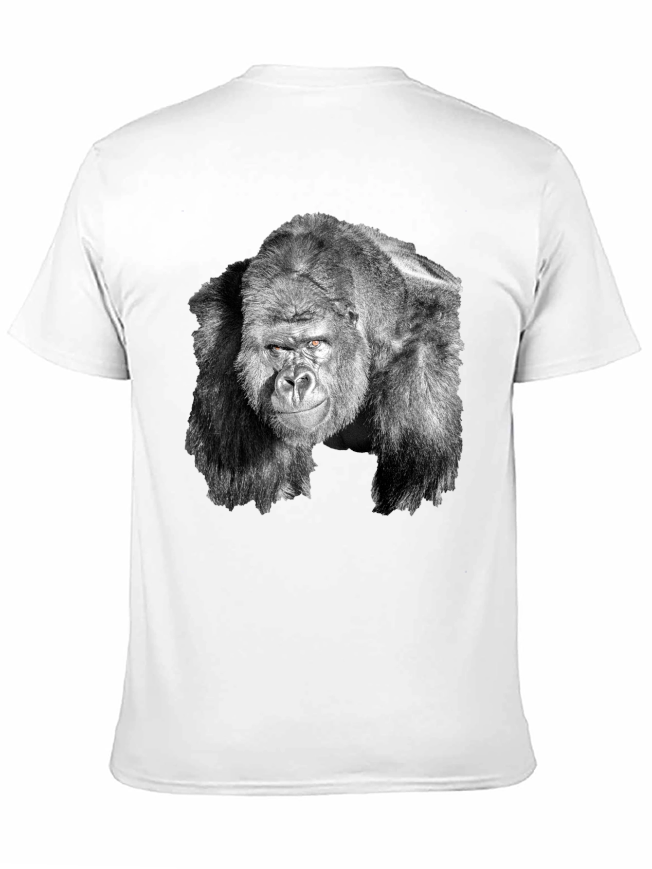 Black Gorilla Graphic Tee - Cool Black T-Shirt for Men view 11