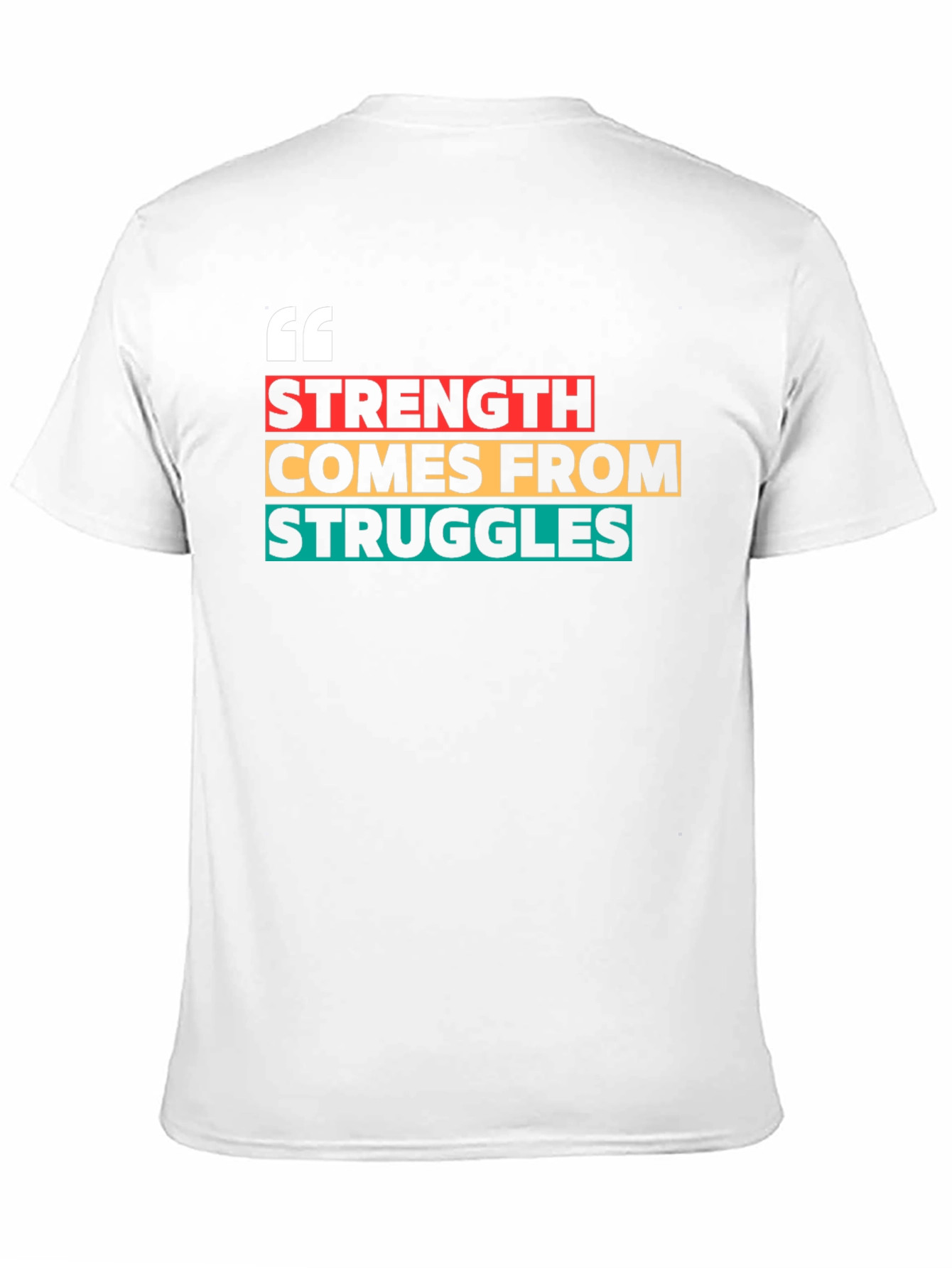 Black Strength from Struggles Graphic Tee view 11