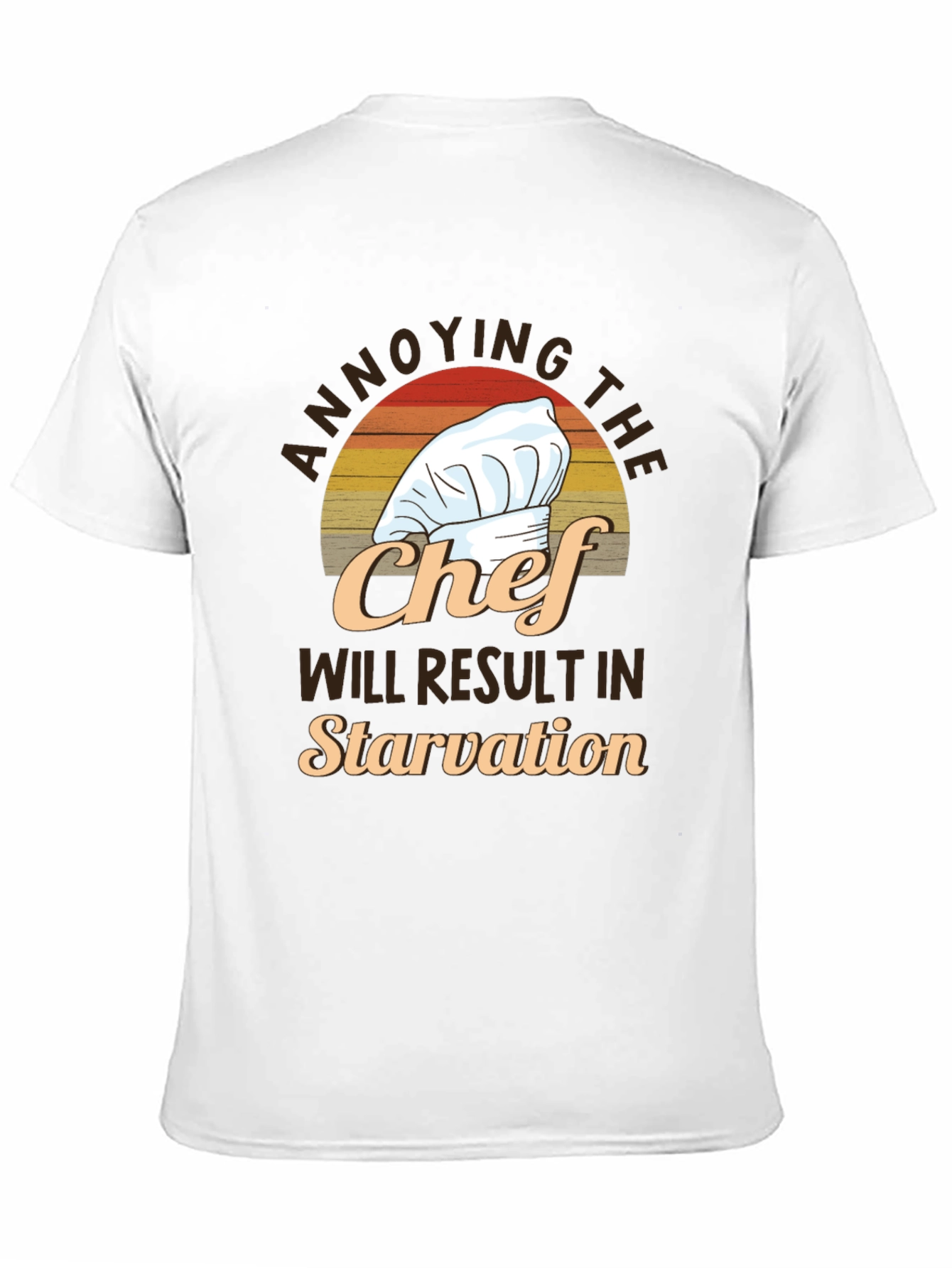 Black Annoying the Chef T-Shirt - Funny Culinary Gift view 11