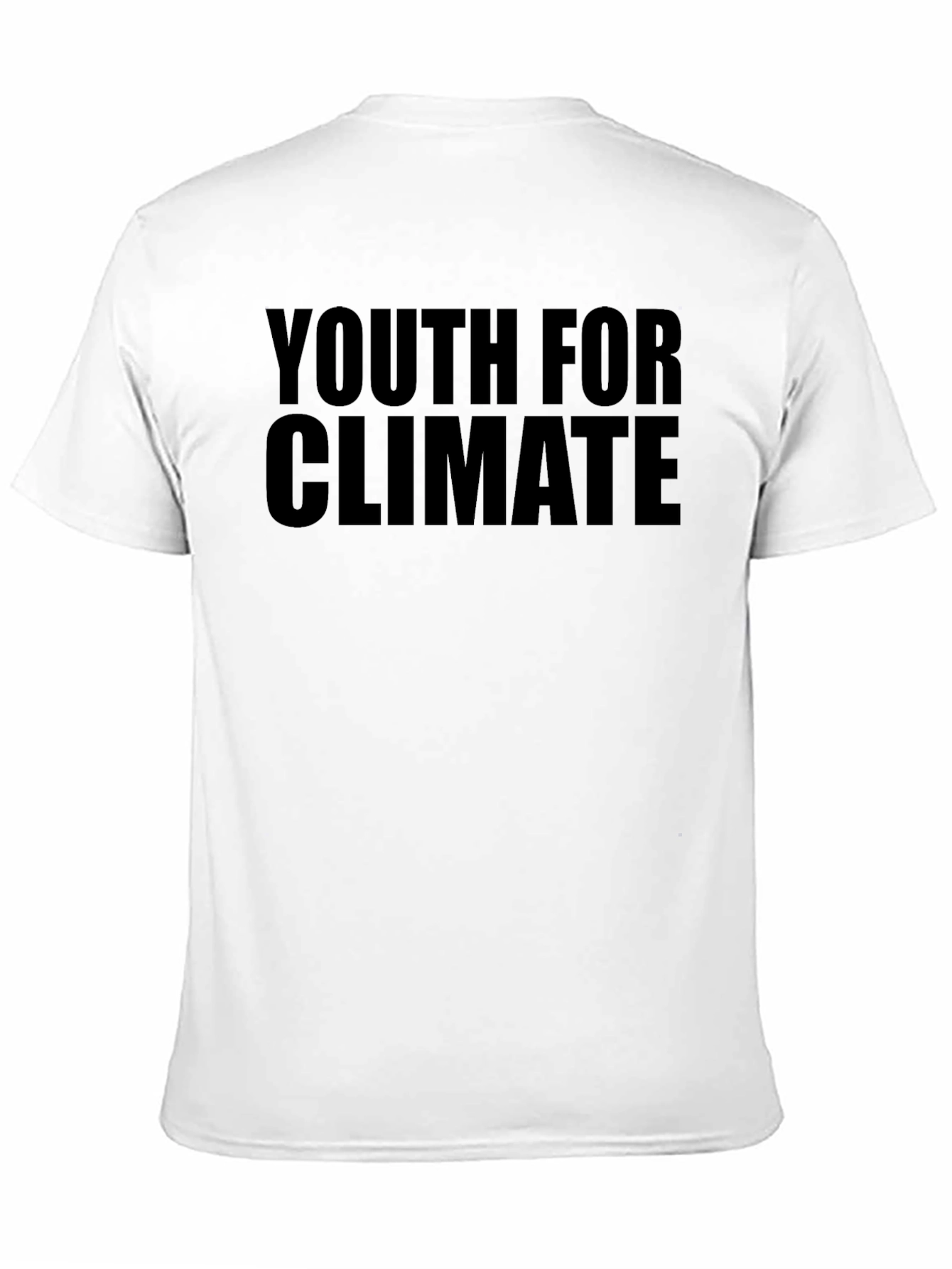 Youth for Climate Black T-Shirt - Eco-Friendly Activism - 11