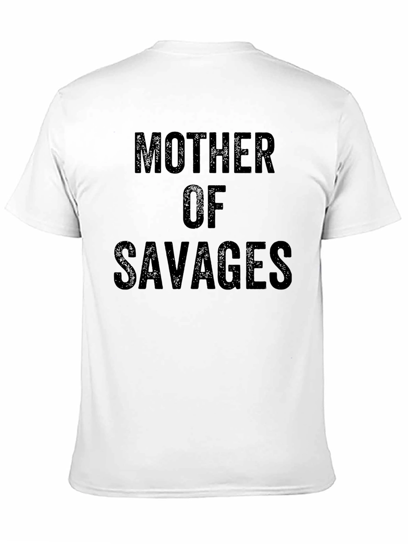 Black Mother of Savages Graphic Black T-Shirt view 11