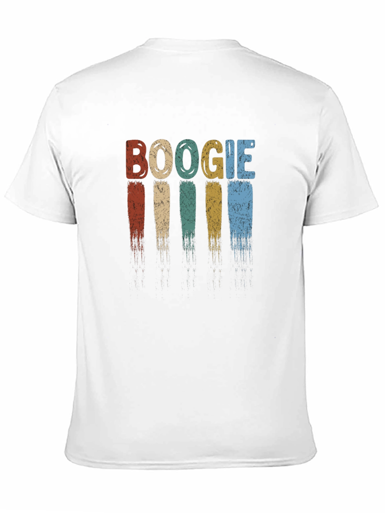 Black Boogie Retro Style Graphic Tee - Black view 11