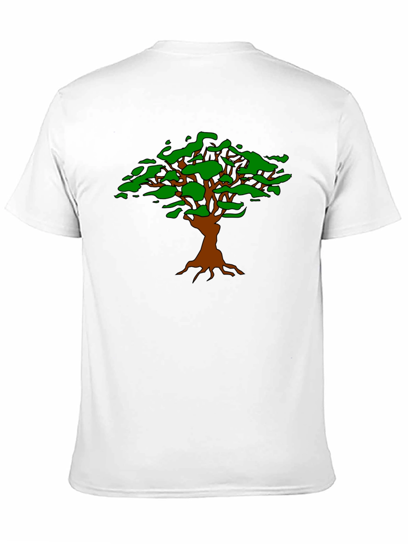 Black Nature Inspired Graphic Tee view 11