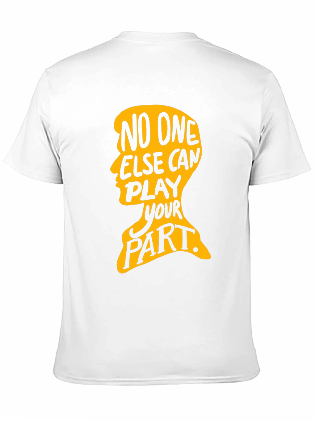 Black Inspirational 'No One Else' Graphic Black T-Shirt view 11