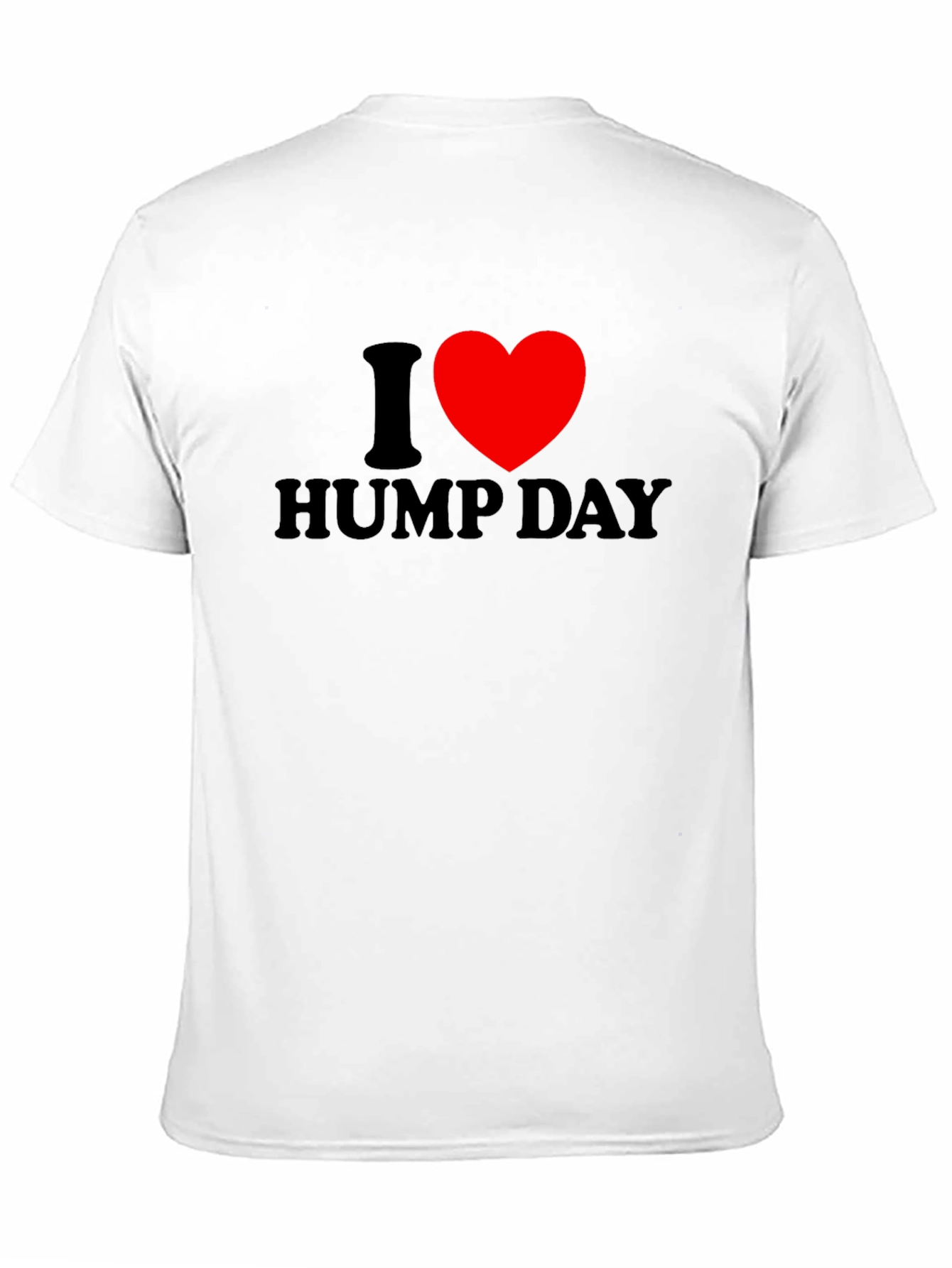 Black I Heart Hump Day T-Shirt - Black Short Sleeve view 11