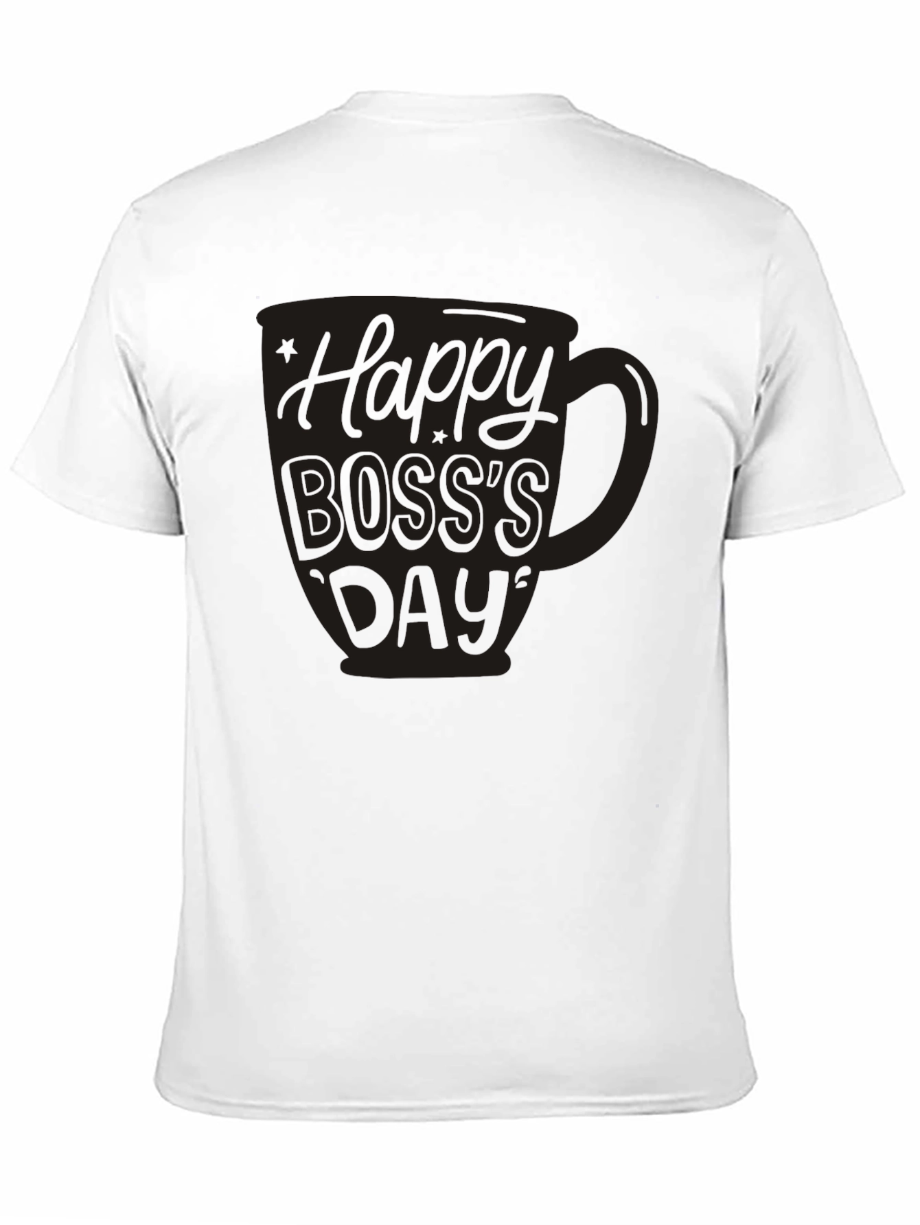 Black Happy Boss's Day Graphic Tee view 11