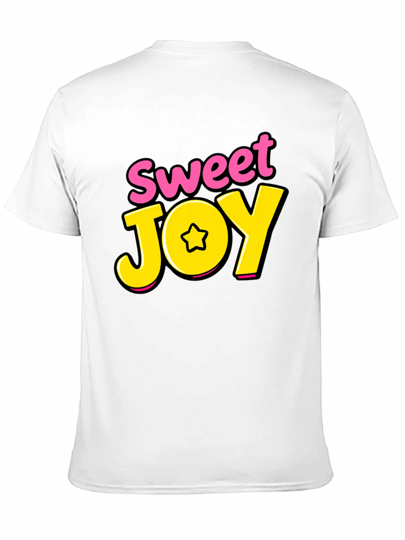 Black Sweet Joy Black Graphic Tee view 11