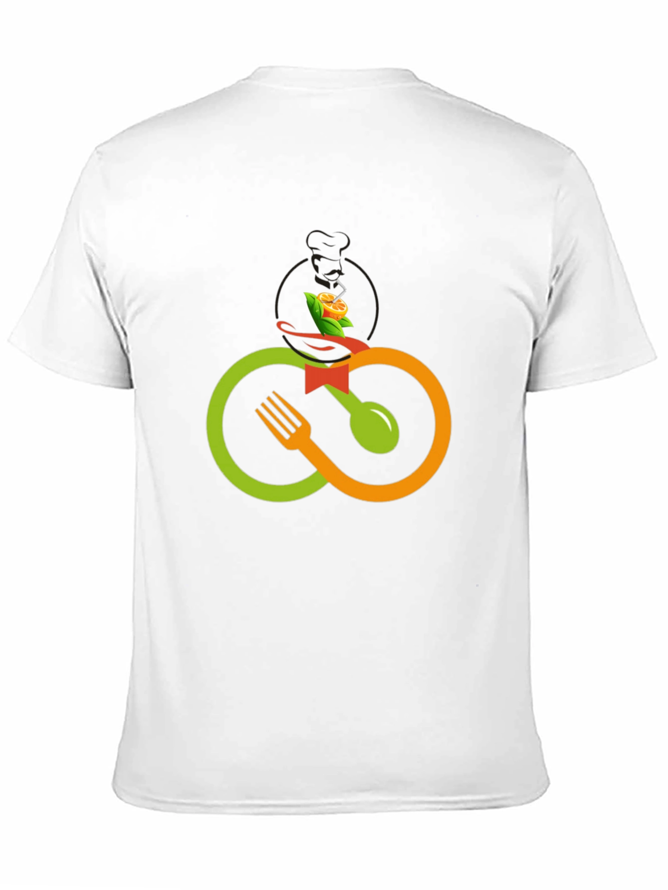 Black Culinary Cycle T-Shirt - Stylish Foodie Apparel view 11