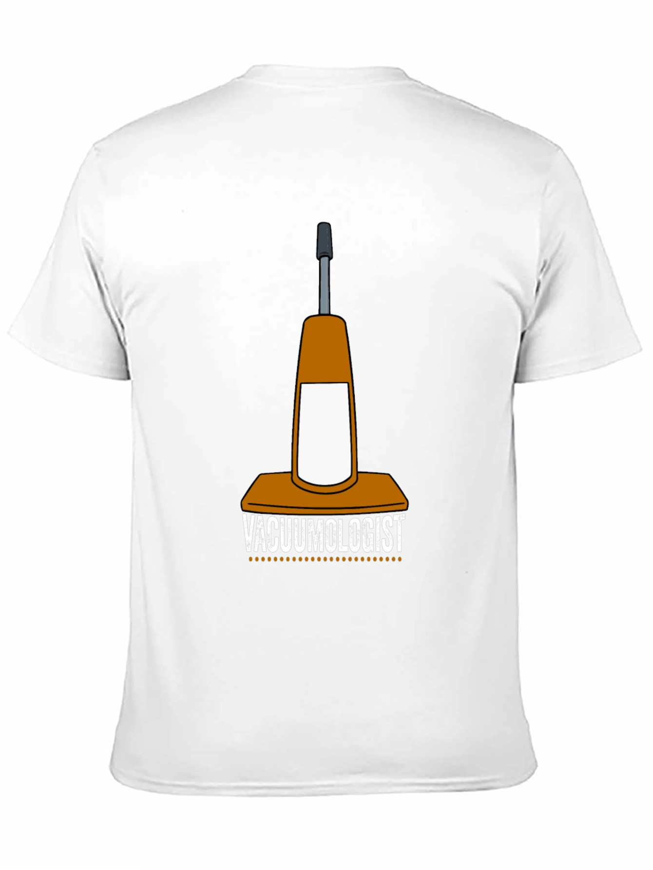 Black Vacuumologist T-Shirt - Cleaning Humor Tee view 11