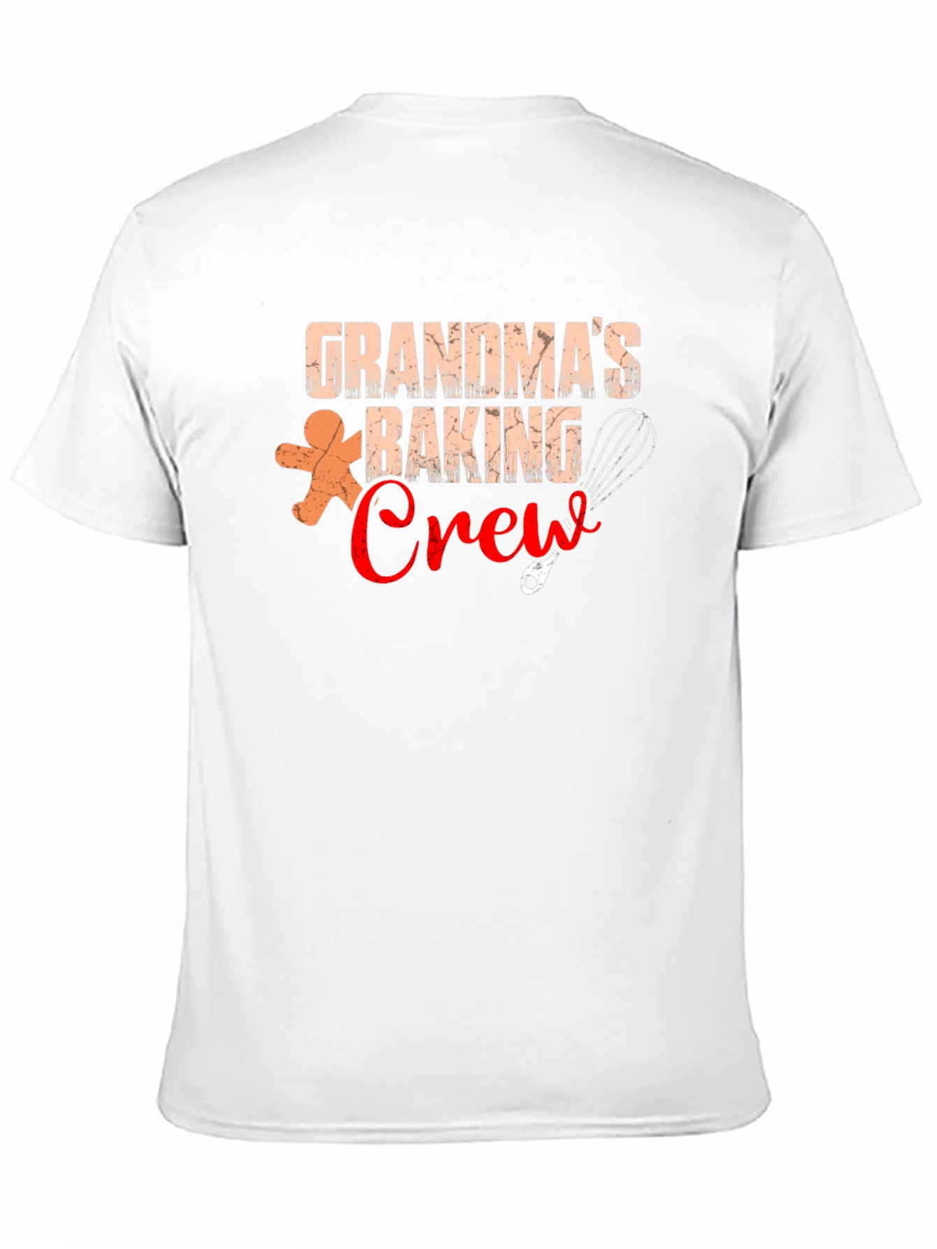 Black Grandma's Baking Crew T-Shirt - Holiday Baking Shirt view 11