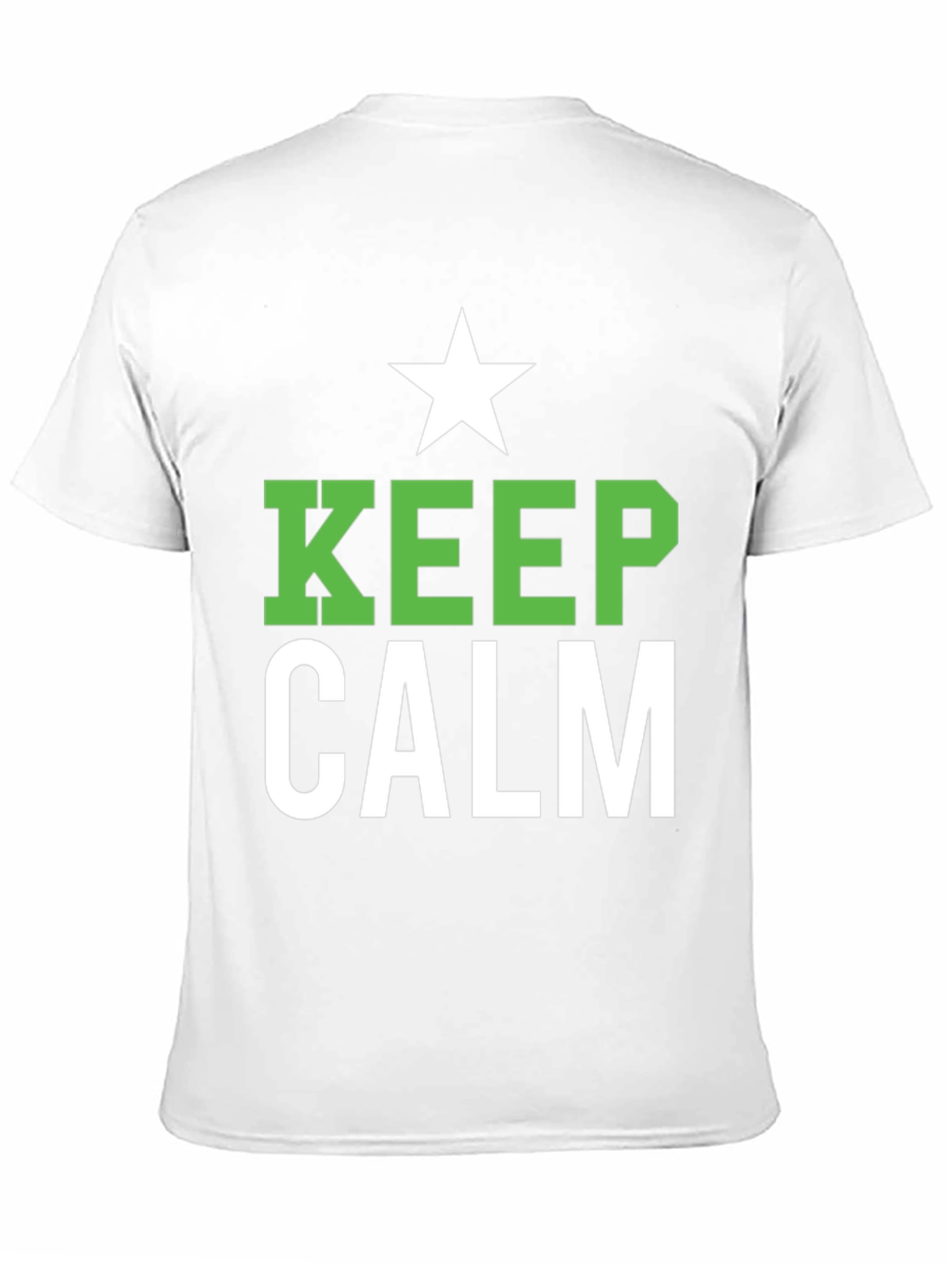 Black Keep Calm Graphic Tee - Casual Comfort view 11