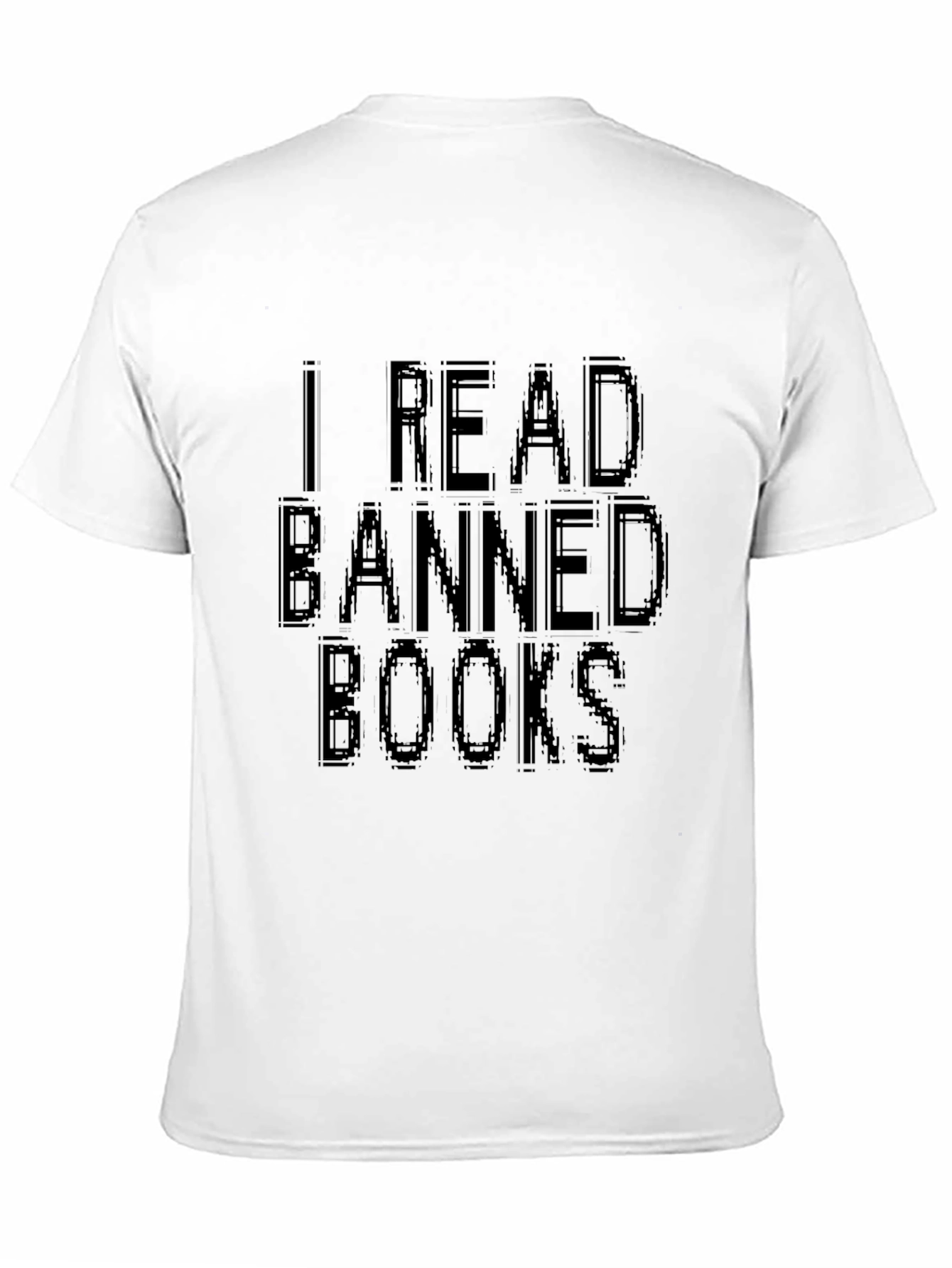 Black I Read Banned Books T-Shirt - Stand Up for Freedom view 11