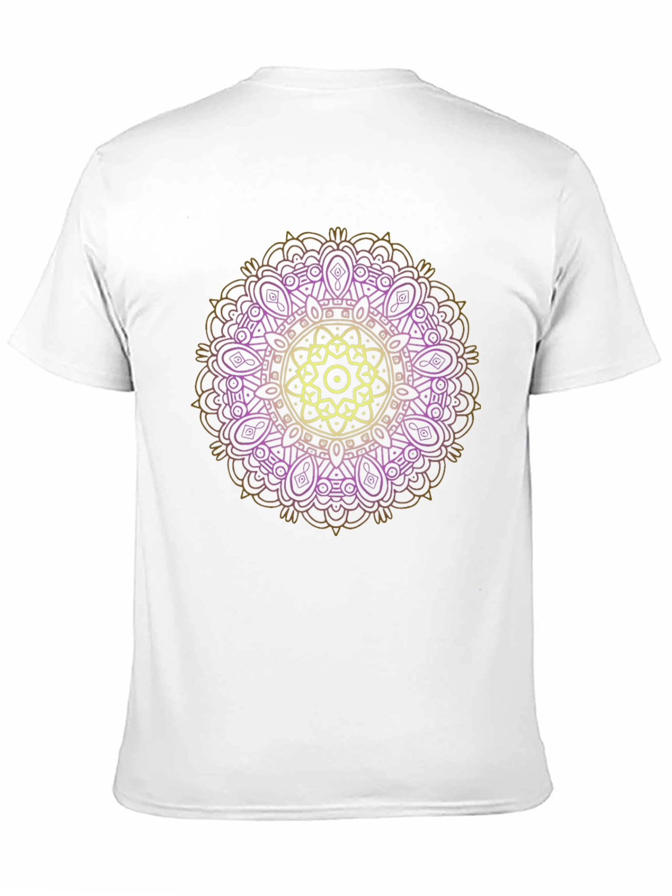 Black Mandala Graphic Tee - Stylish Black T-Shirt view 11
