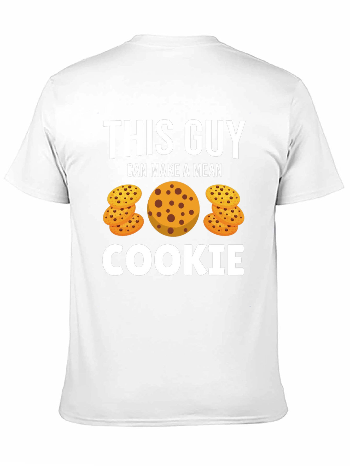 Black This Guy Can Make a Mean Cookie T-Shirt view 11