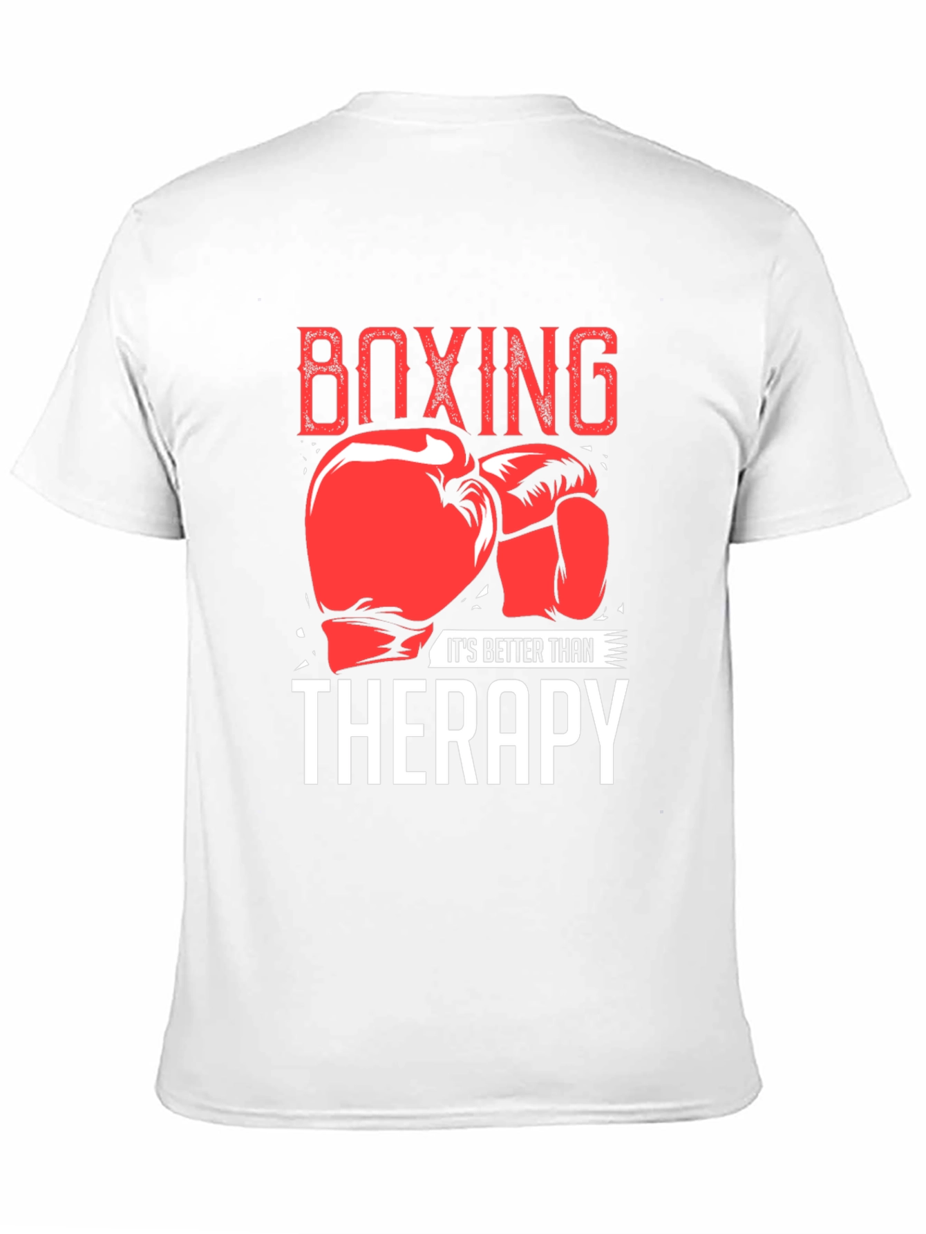 Black Boxing Therapy T-Shirt view 11