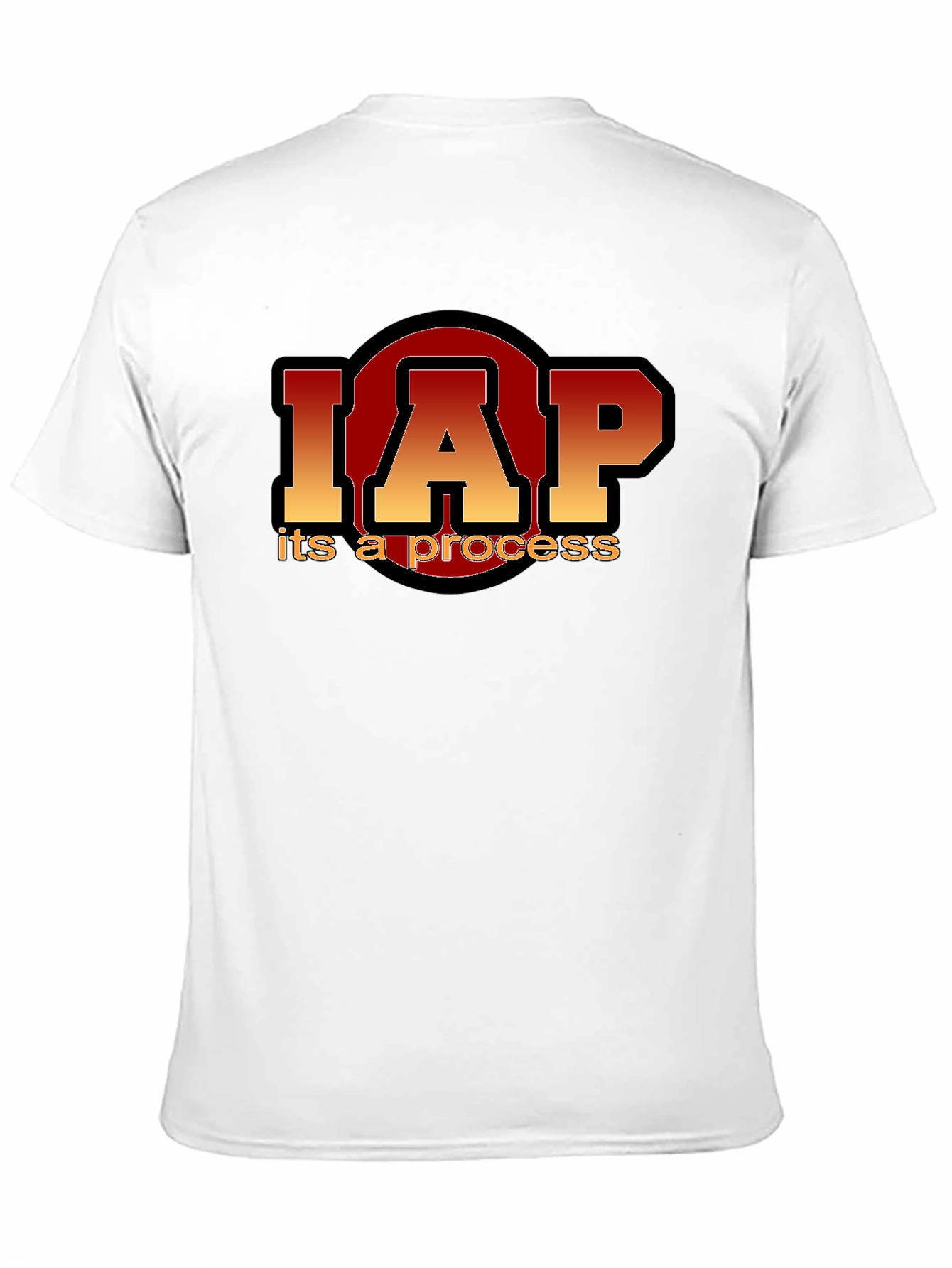 Black IAP It's A Process Graphic Tee view 11