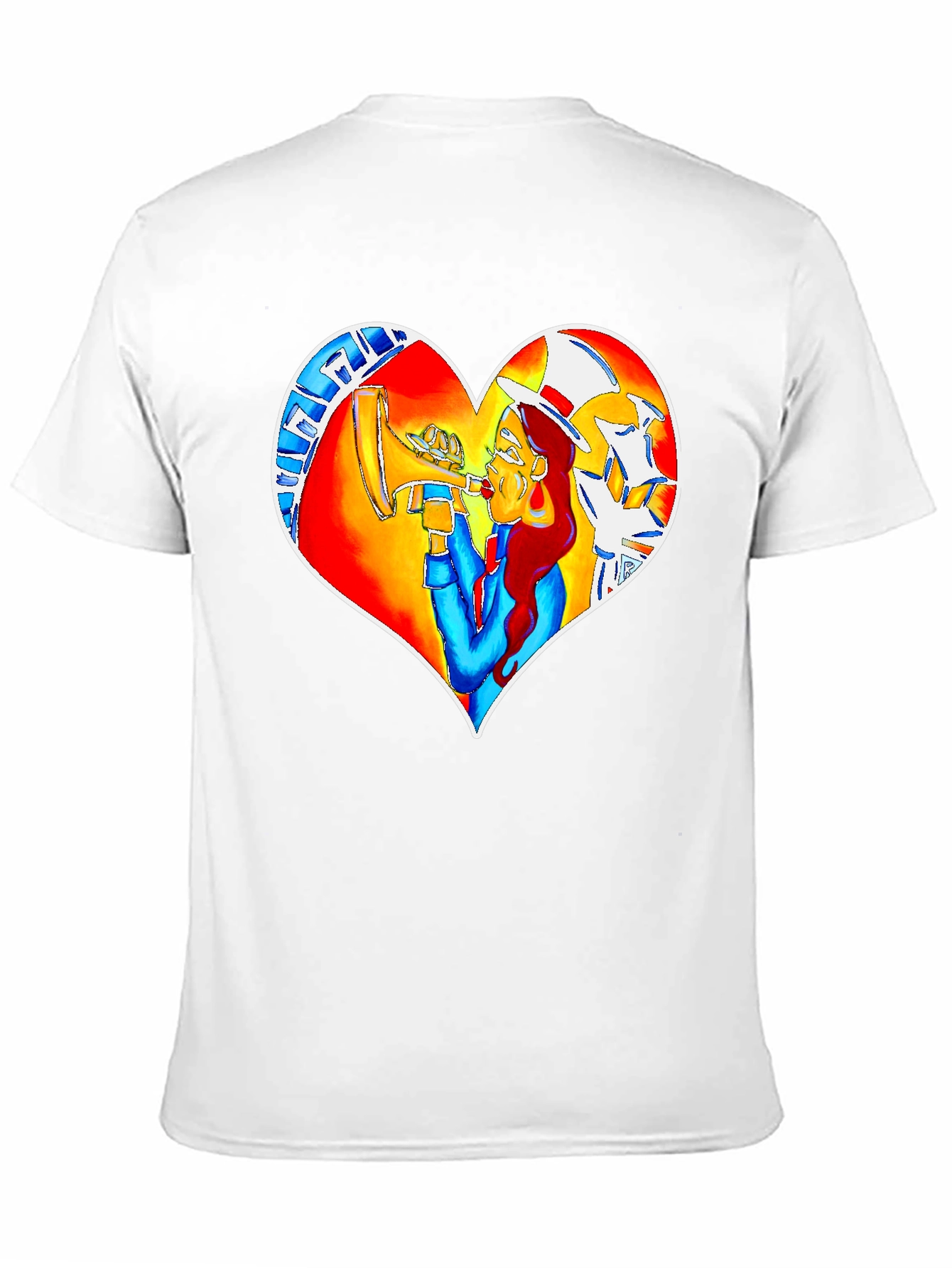 Black Heart Graphic Black Crew Neck Tee view 11