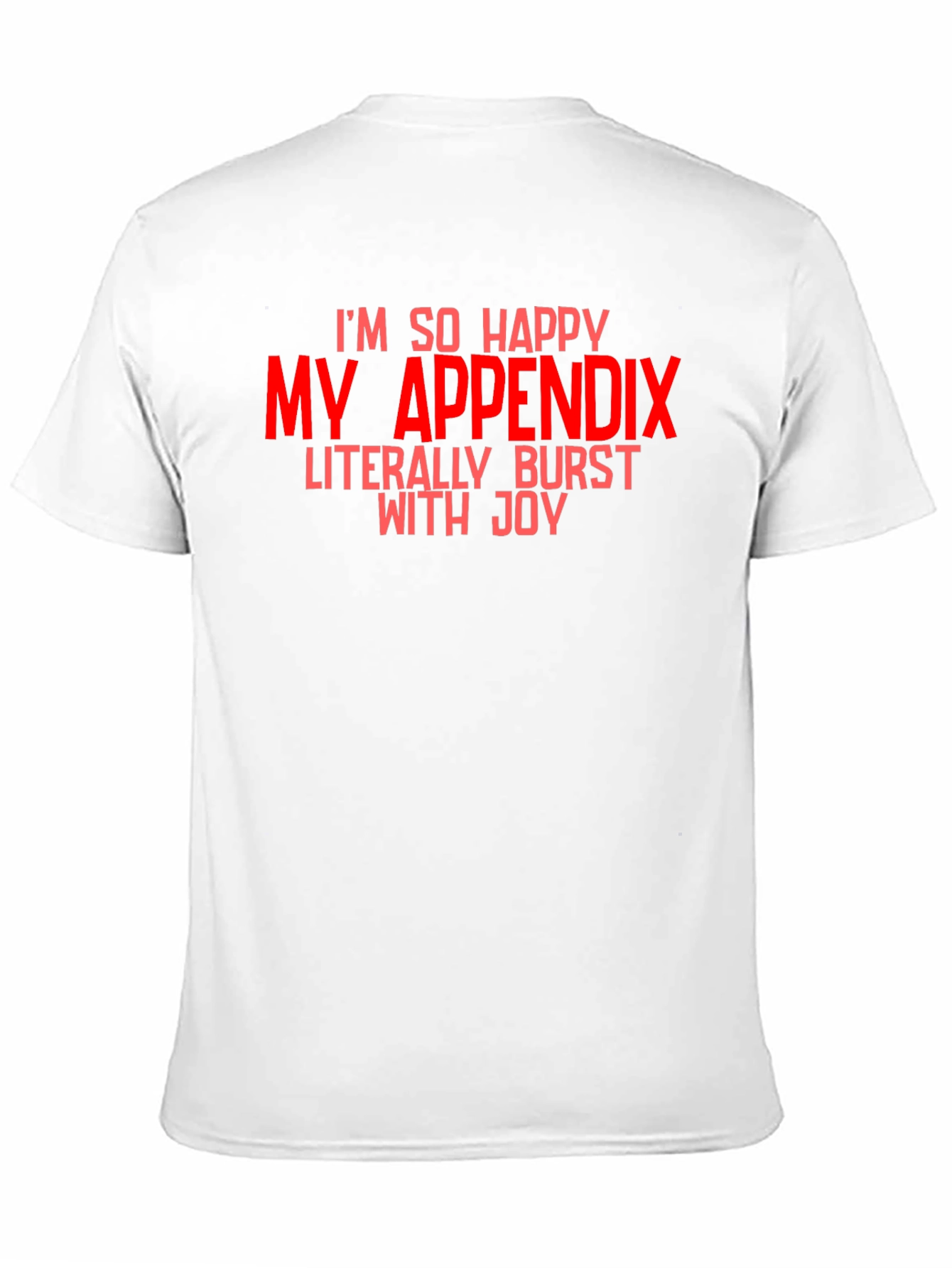 Black Funny Appendix Burst T-Shirt view 11