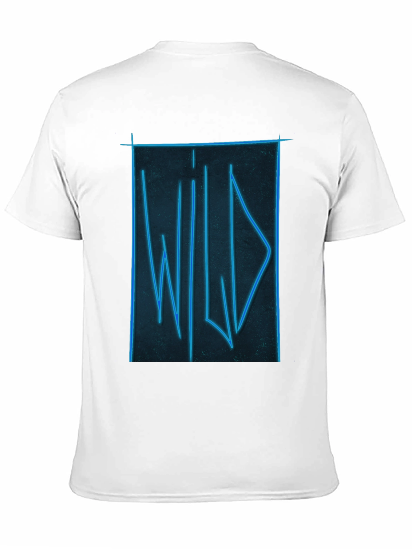Black Wild Neon Graphic Tee - Soft Cotton view 11
