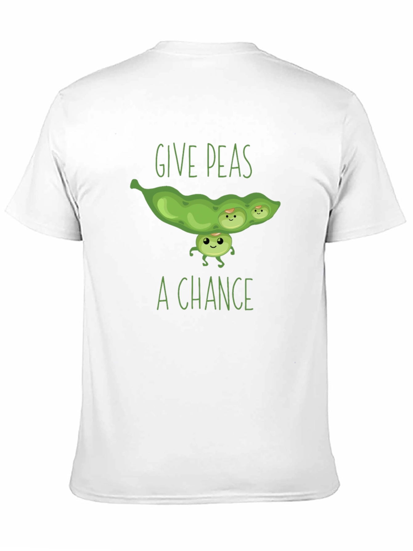 Black Give Peas A Chance T-Shirt view 11