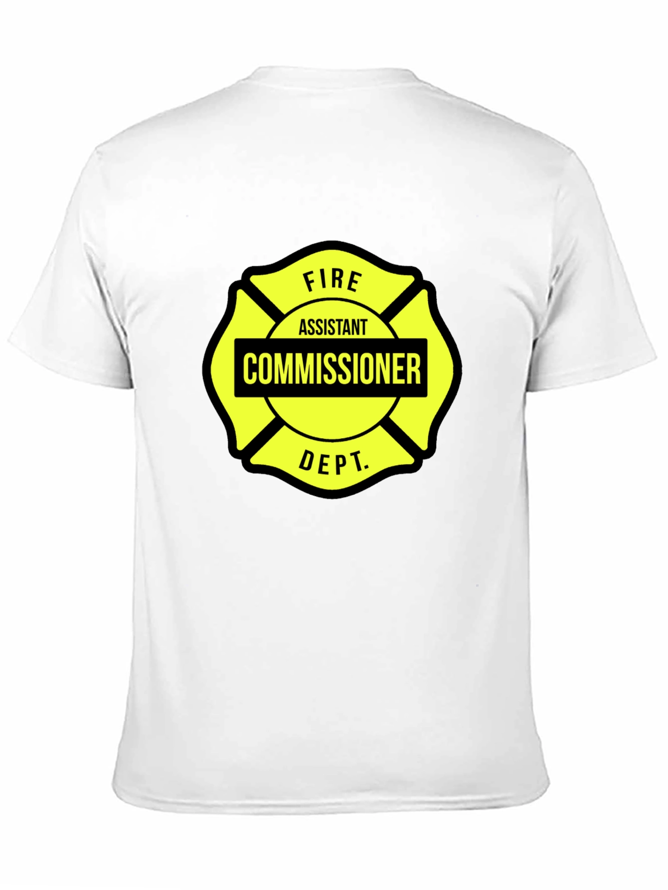 Black Fire Assistant Commissioner T-Shirt - Black view 11