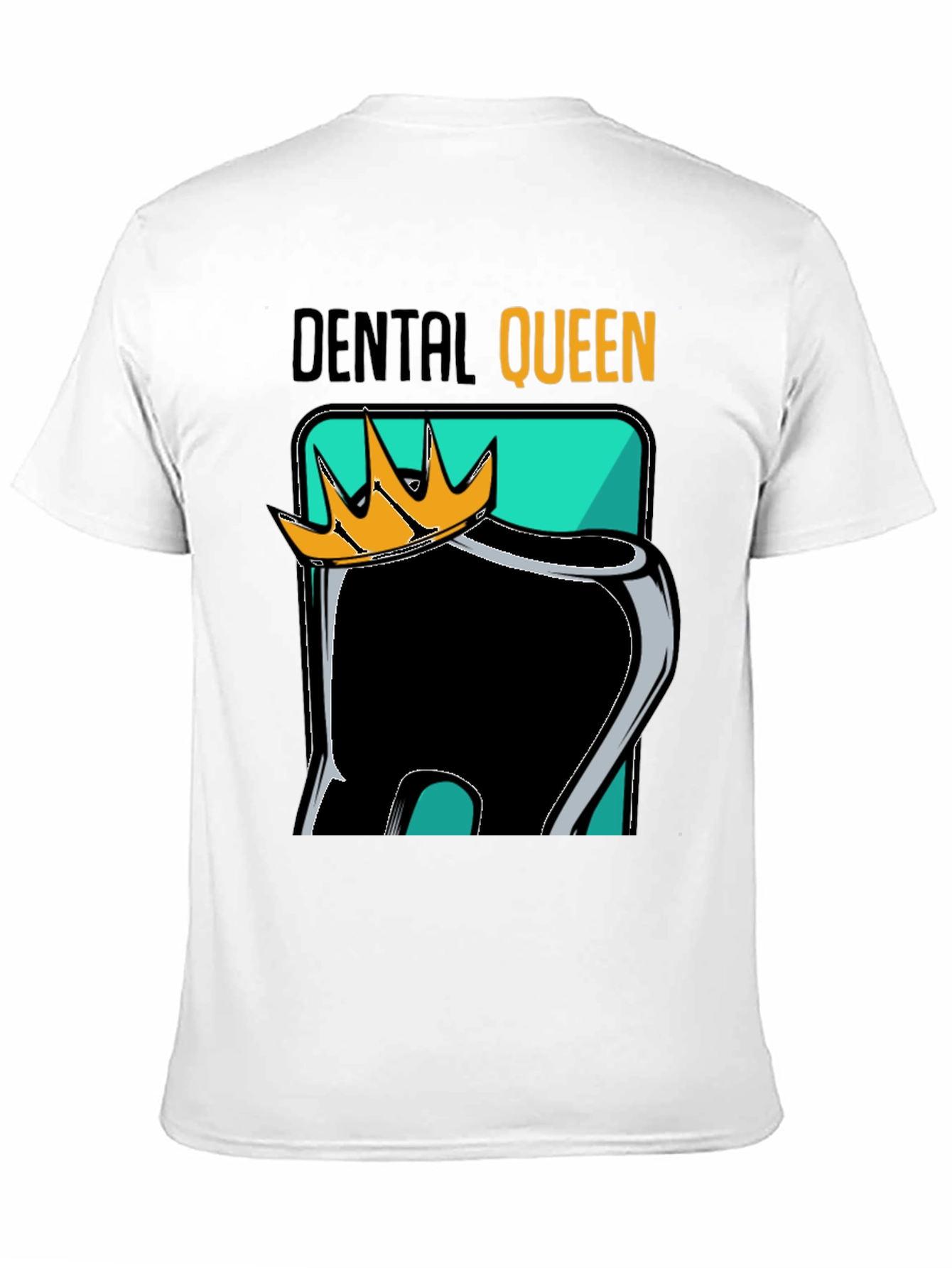 Black Dental Queen Black Graphic Tee view 11