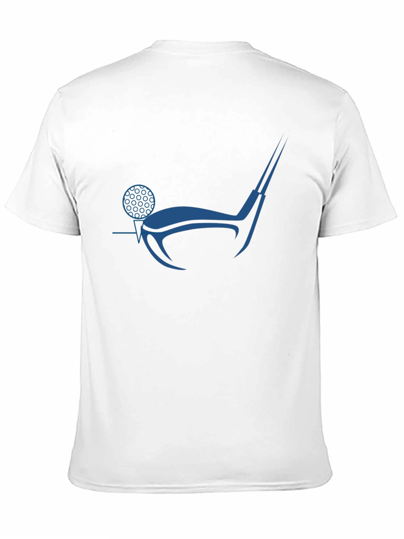 Black Golf Club & Ball Graphic Tee - Cool Sporty Design view 11
