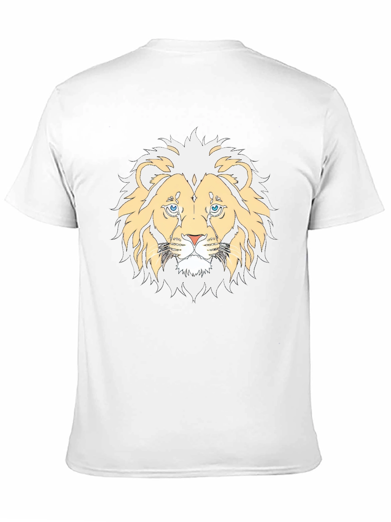 Black Lion Graphic Black T-Shirt view 11