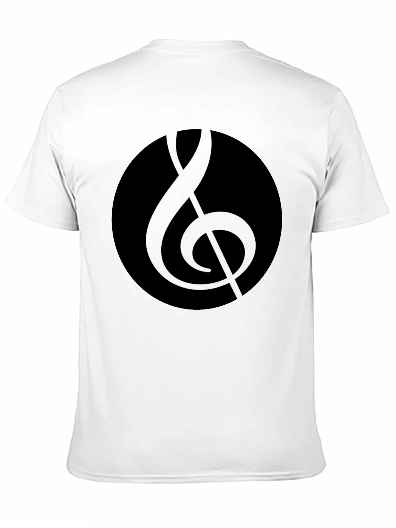 Black Black Music Note T-Shirt - Stylish and Comfortable view 11